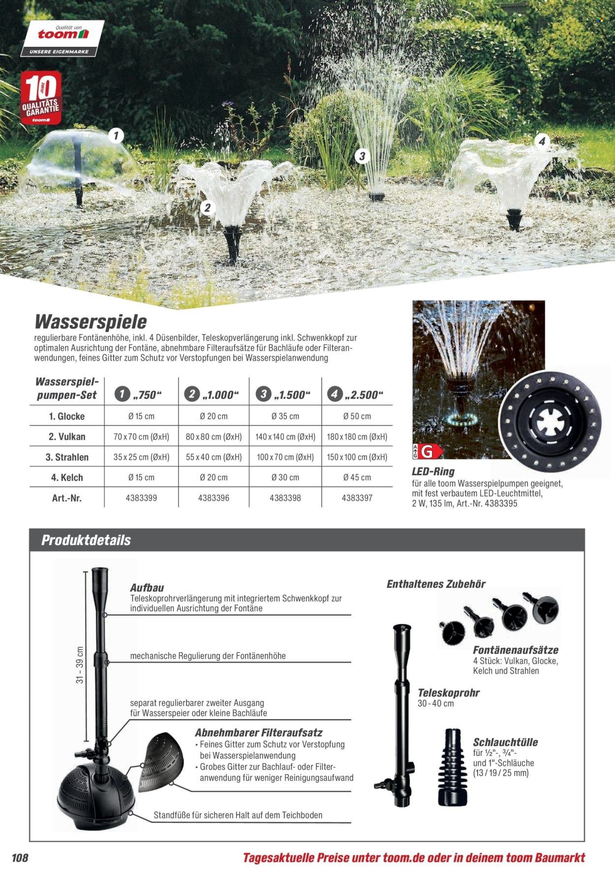 TOOM BAUMARKT Prospekt - Gartenpflege & Teich
