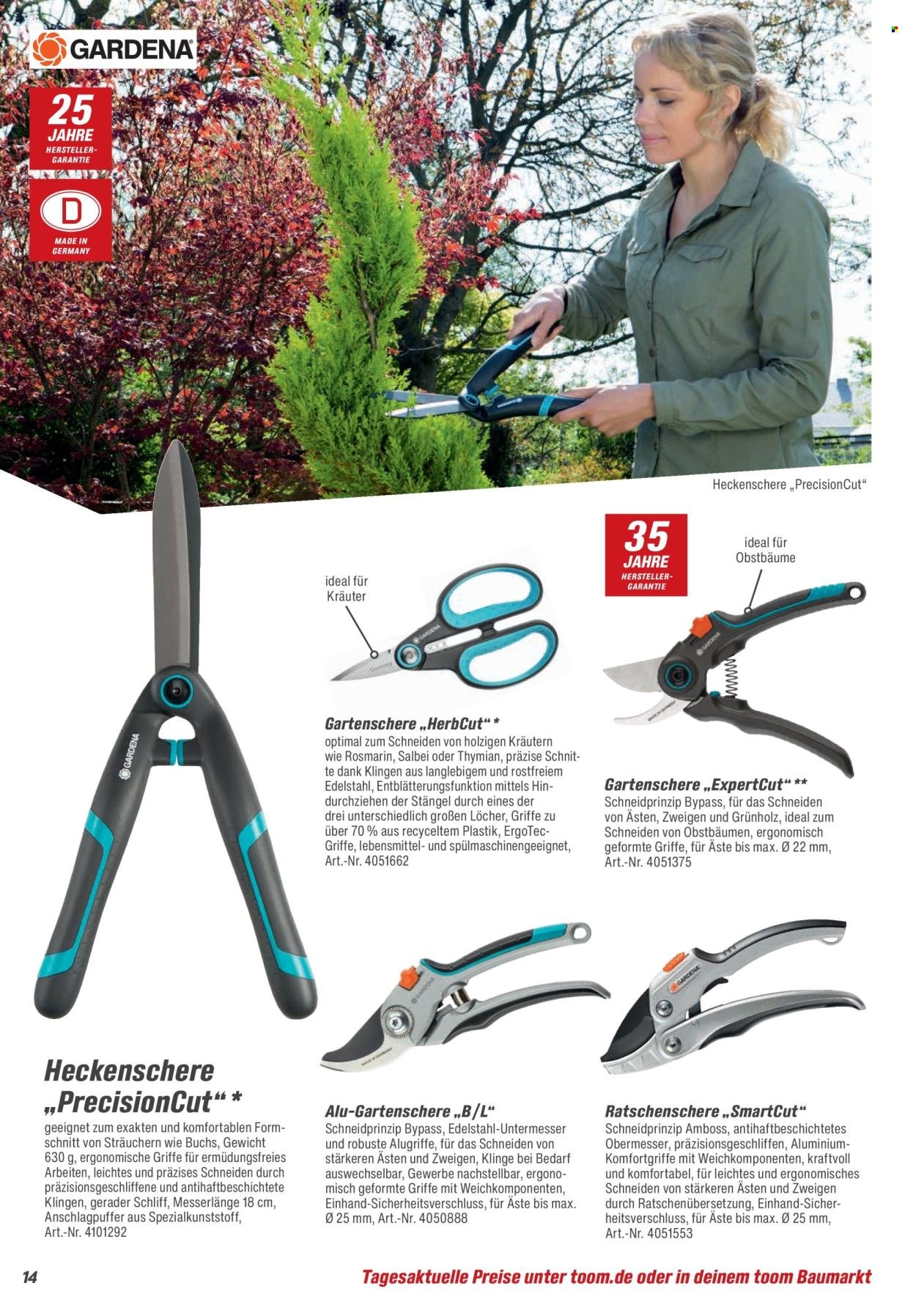 TOOM BAUMARKT Prospekt - Gartenpflege & Teich