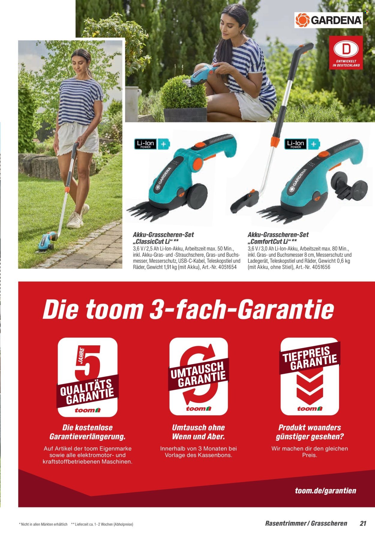 TOOM BAUMARKT Prospekt - Gartenpflege & Teich