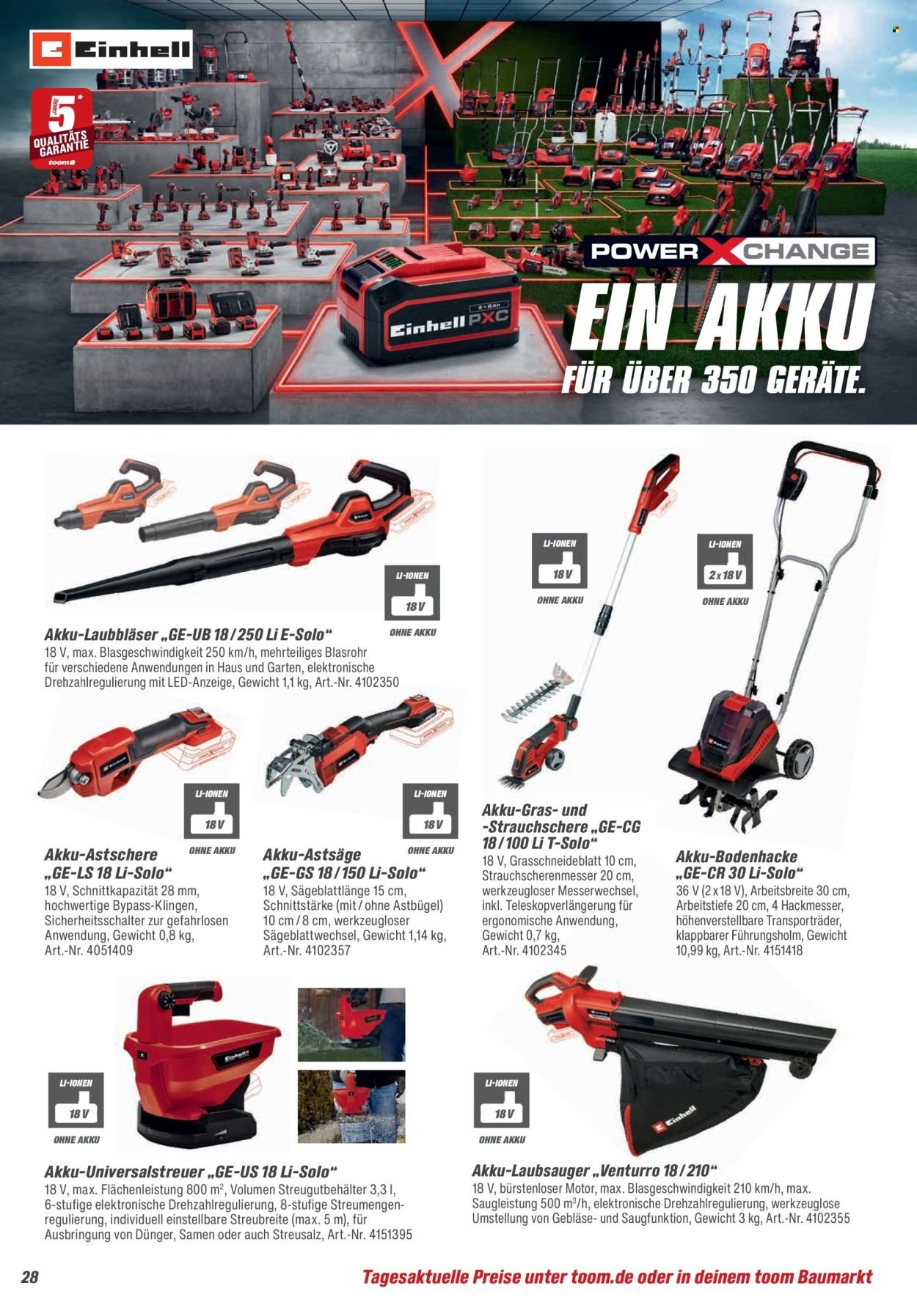 TOOM BAUMARKT Prospekt - Gartenpflege & Teich (2026-02-21 - 2026-06-30)