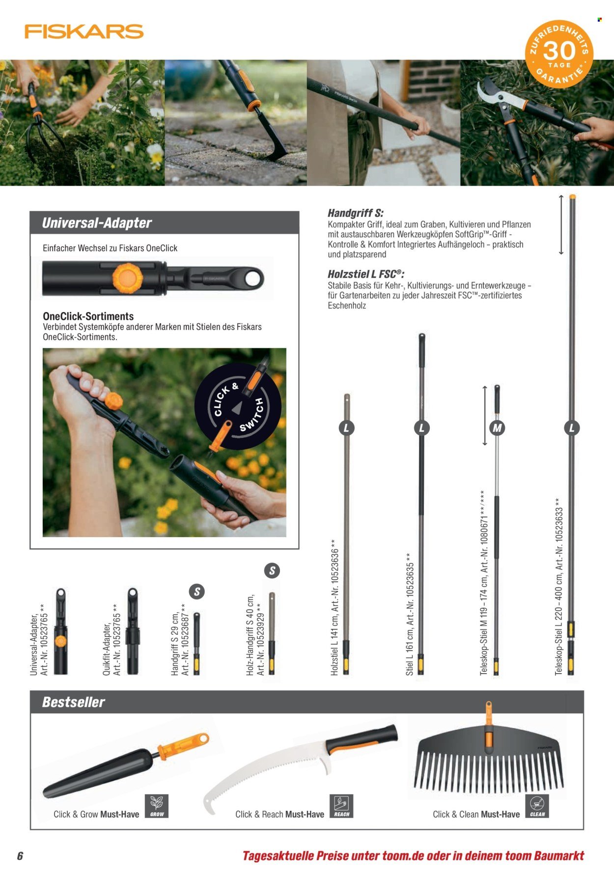 TOOM BAUMARKT Prospekt - Gartenpflege & Teich