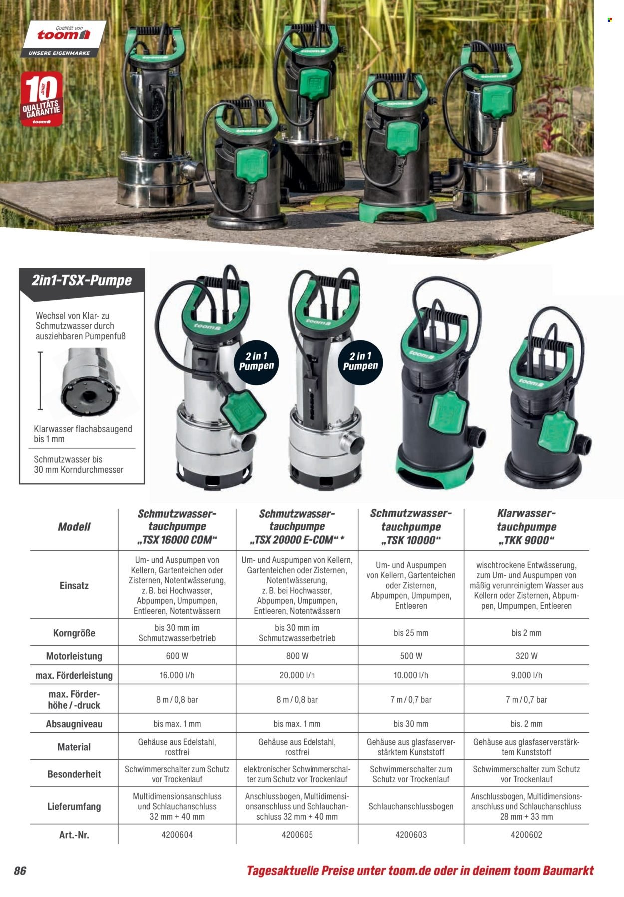 TOOM BAUMARKT Prospekt - Gartenpflege & Teich (2026-02-21 - 2026-06-30)