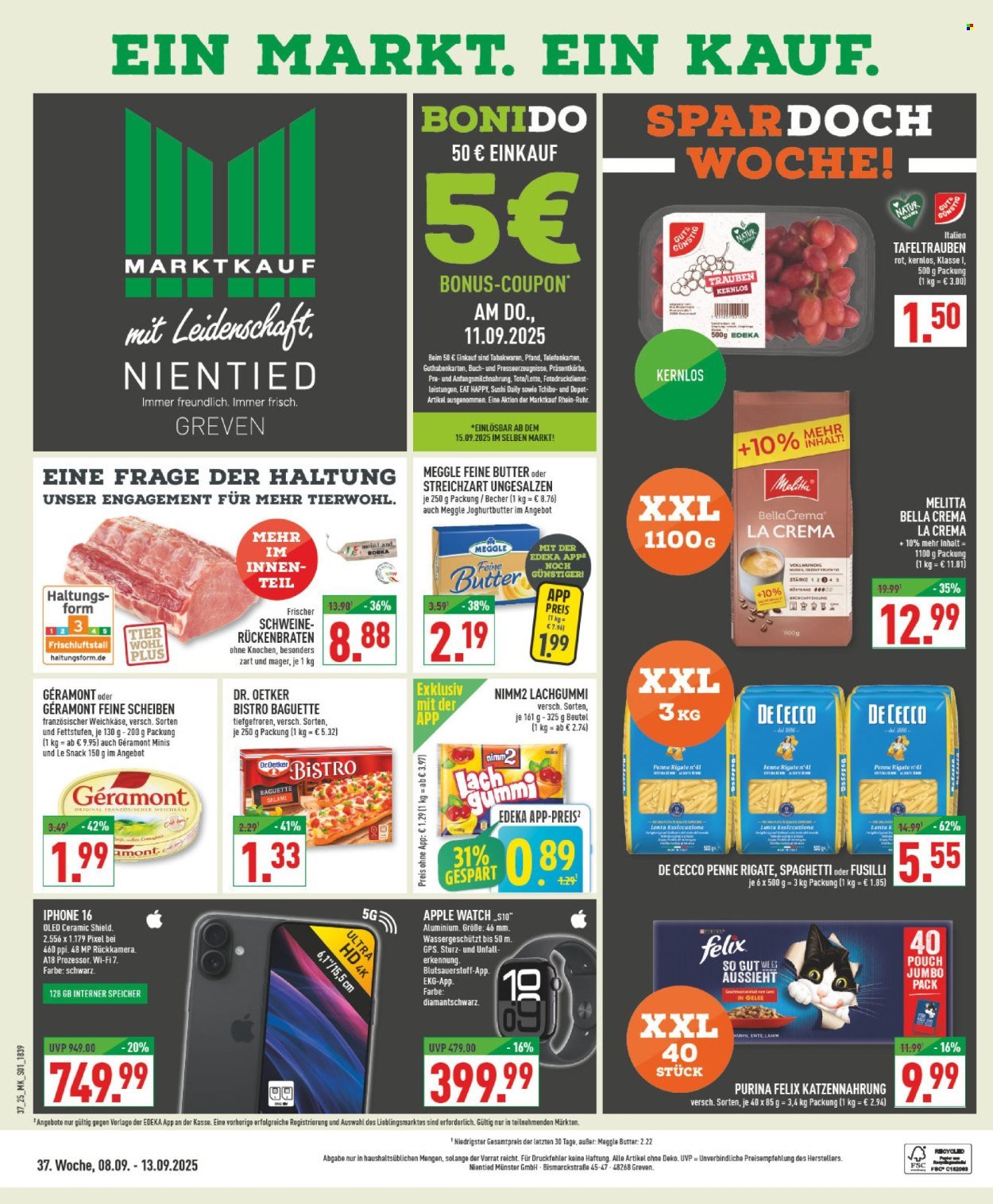MARKTKAUF Prospekt - Ab Montag 8.09.2025 (2025-09-08 - 2025-09-13) | 1