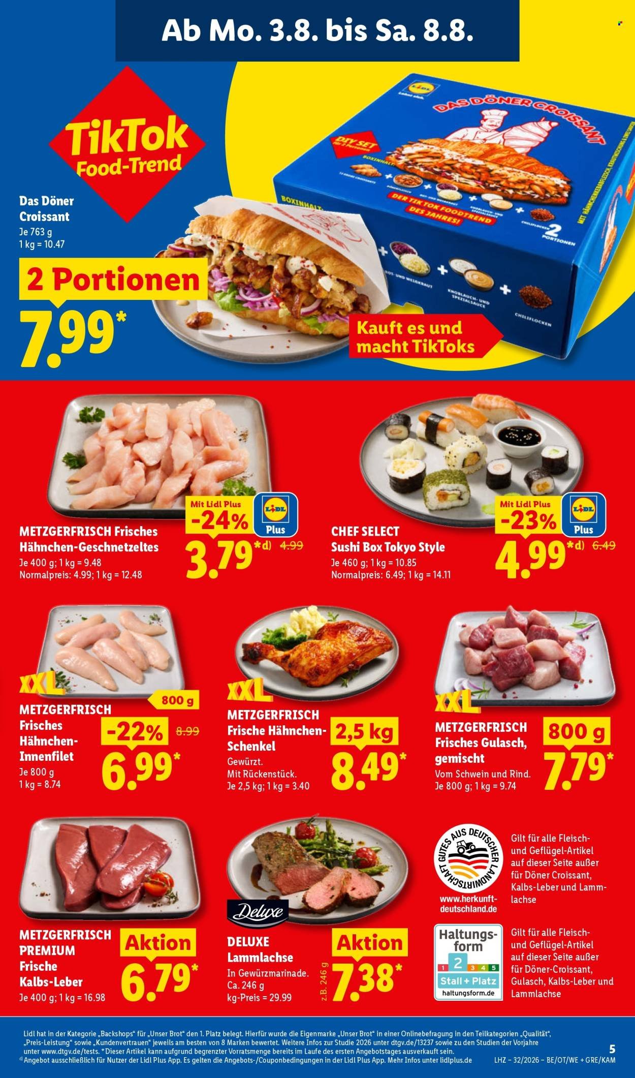 LIDL Prospekt - Ab Montag 3.08.2026