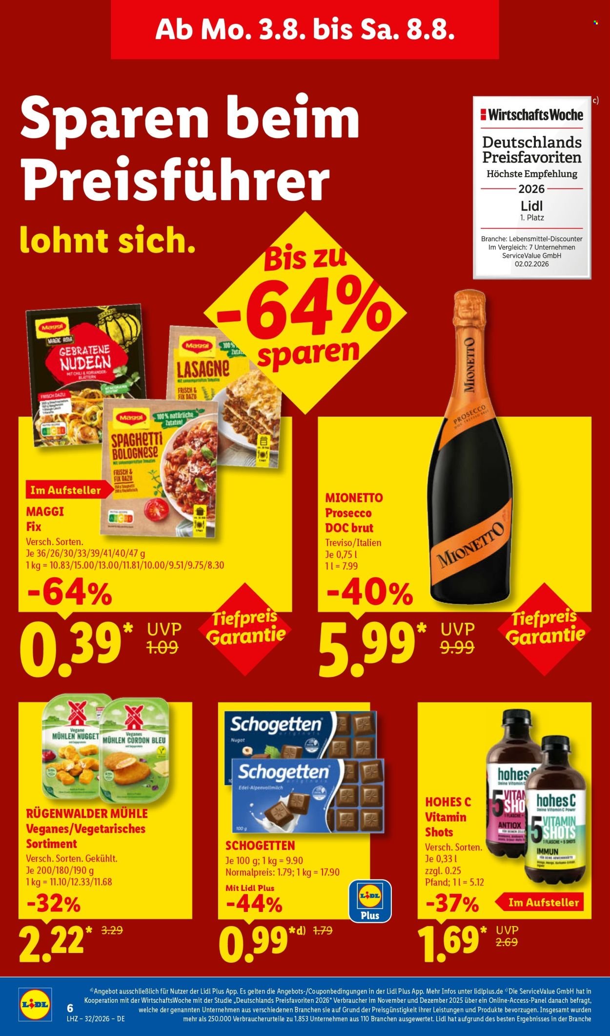 LIDL Prospekt - Ab Montag 3.08.2026