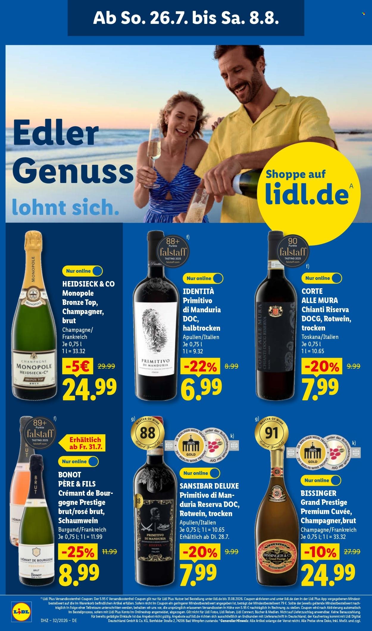 LIDL Prospekt - Ab Montag 3.08.2026