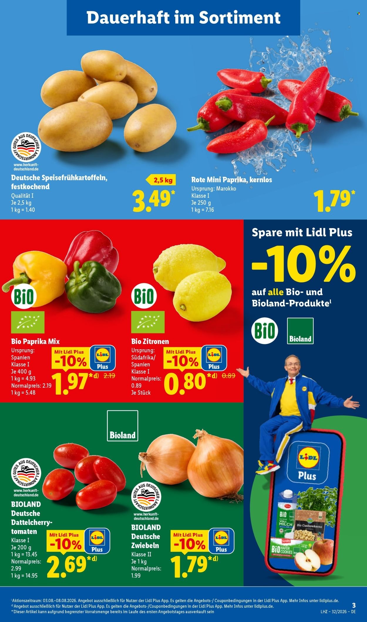 LIDL Prospekt - Ab Montag 3.08.2026