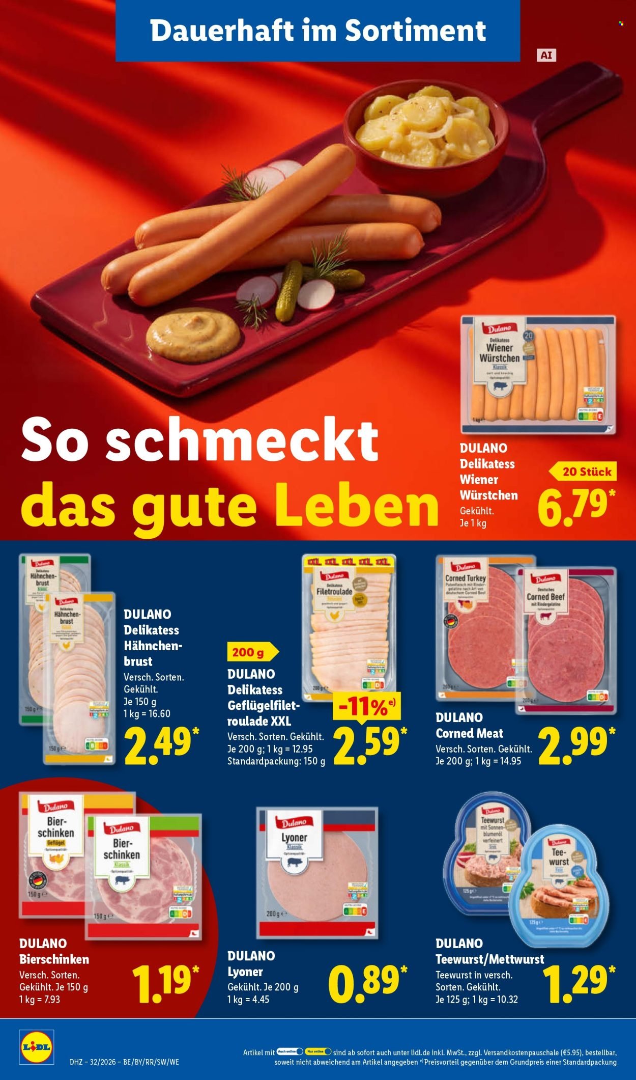 LIDL Prospekt - Ab Montag 3.08.2026