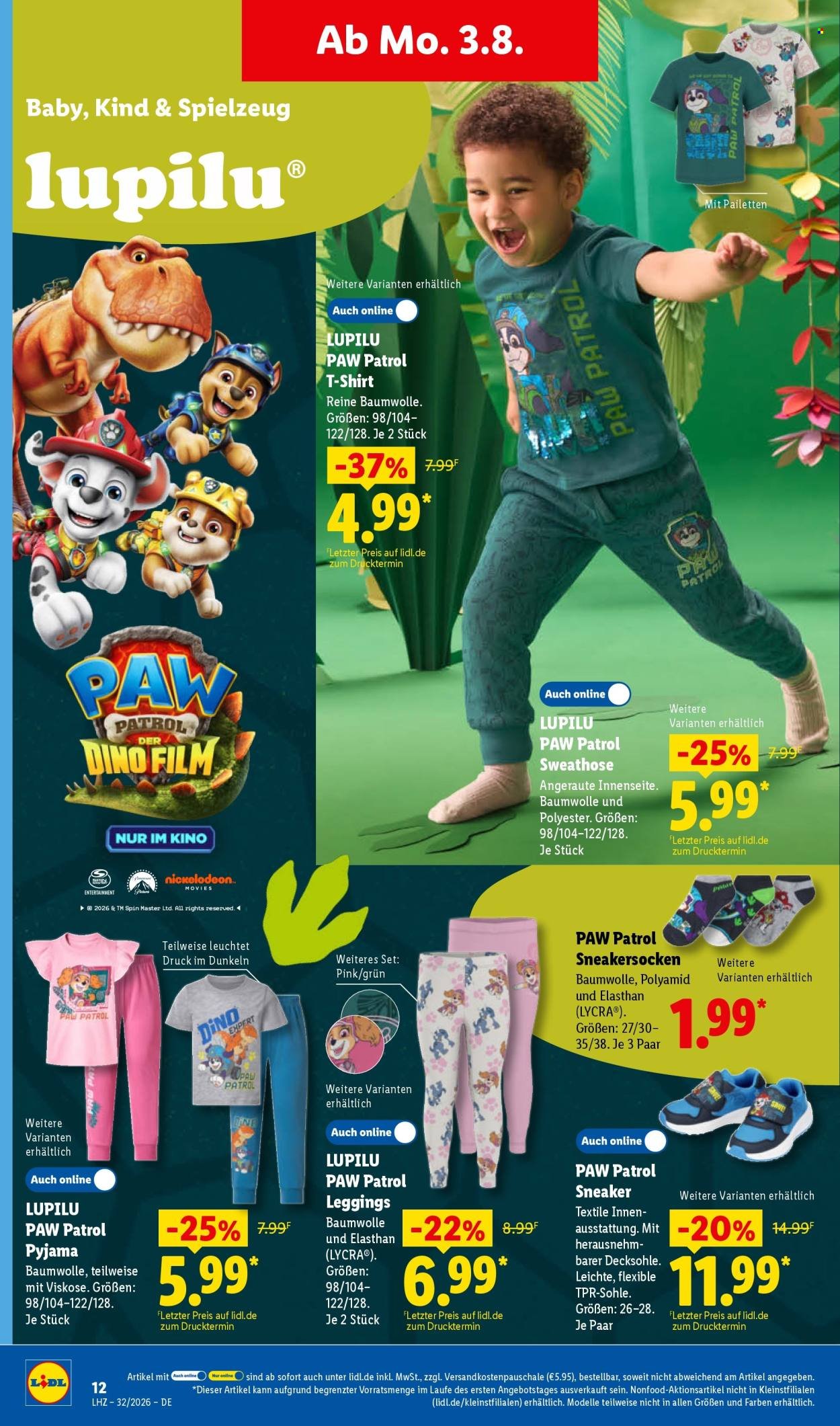 LIDL Prospekt - Ab Montag 3.08.2026