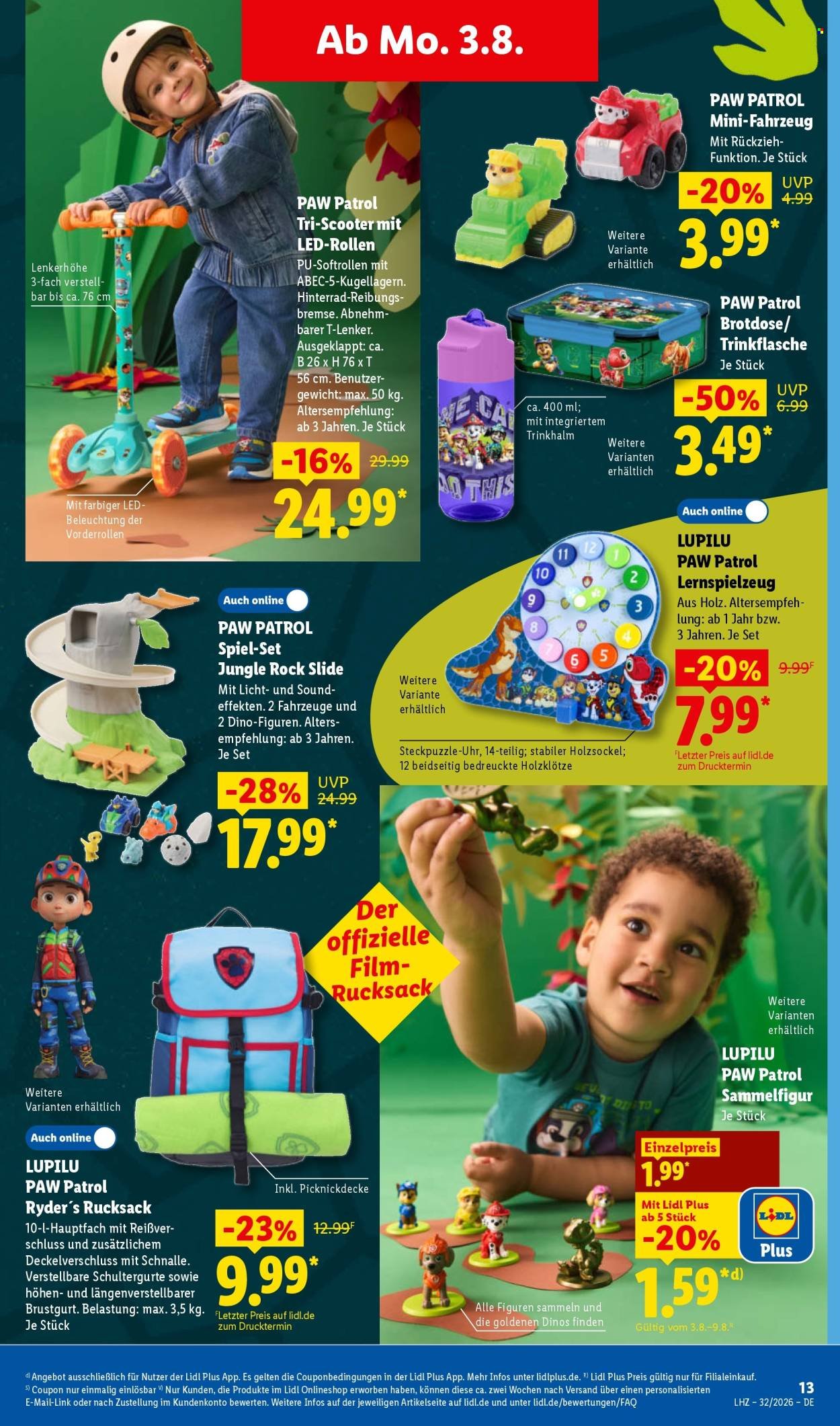 LIDL Prospekt - Ab Montag 3.08.2026
