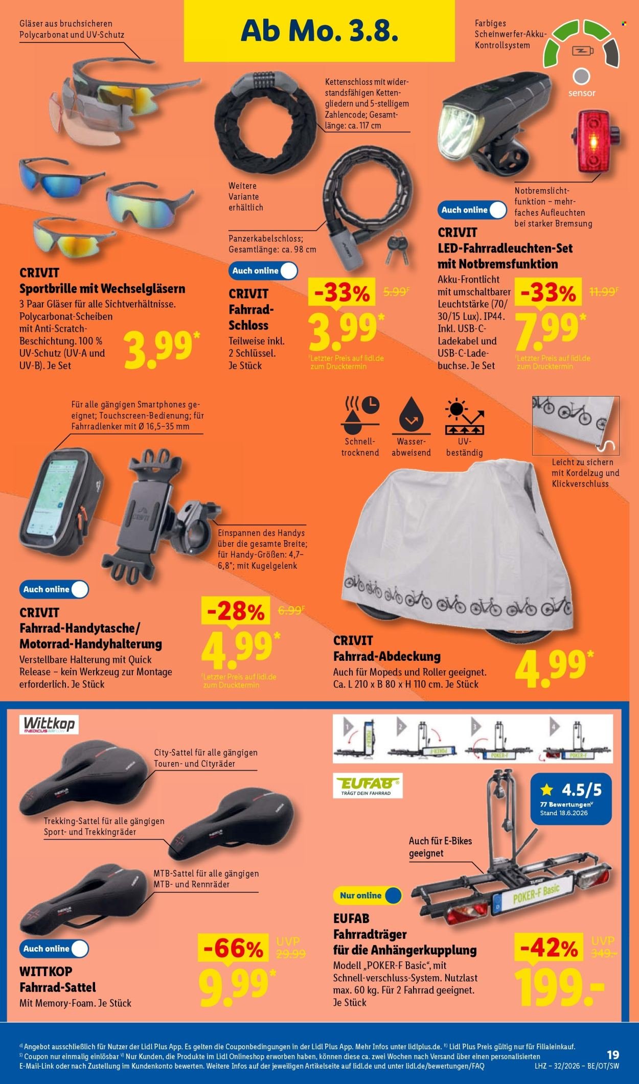 LIDL Prospekt - Ab Montag 3.08.2026
