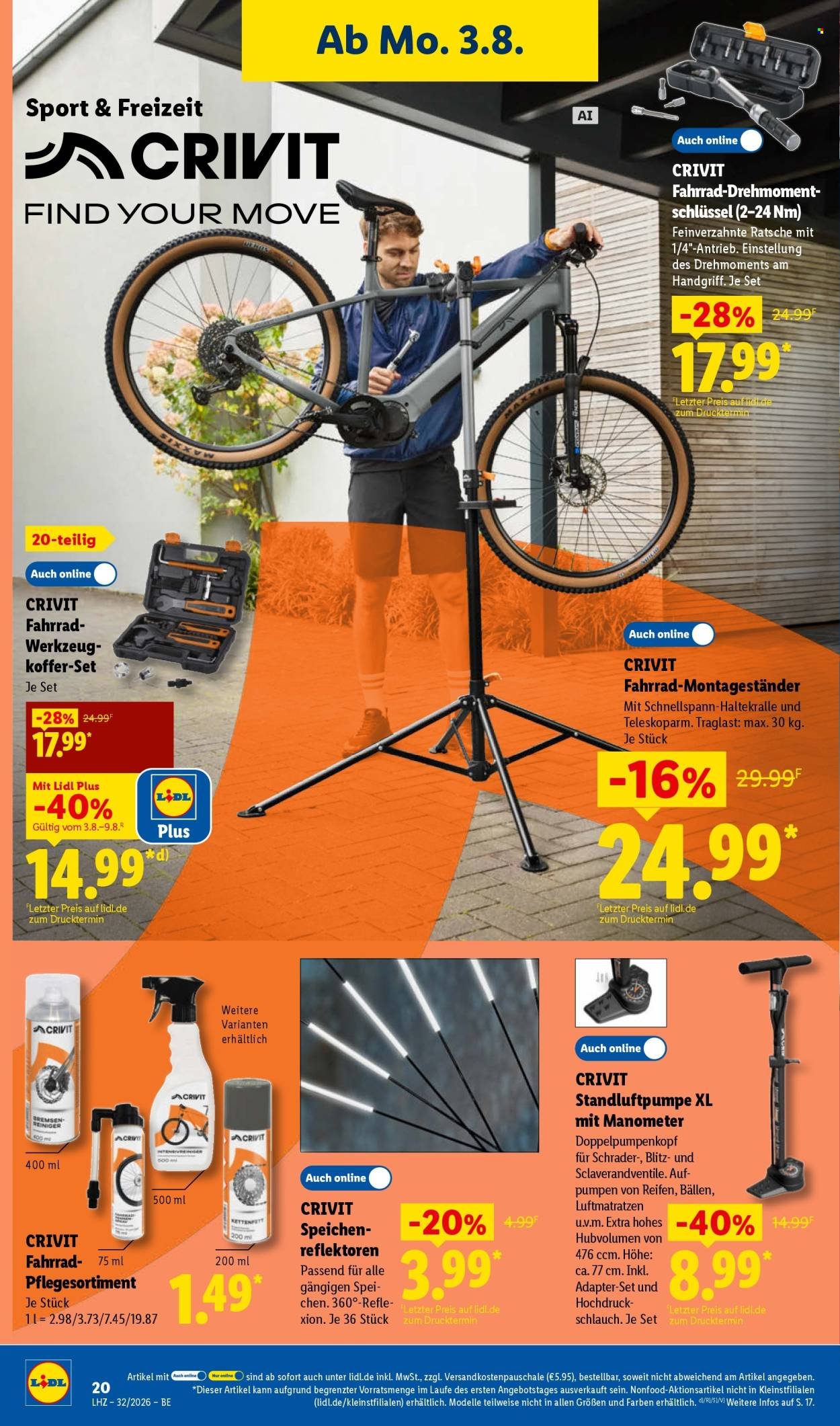 LIDL Prospekt - Ab Montag 3.08.2026