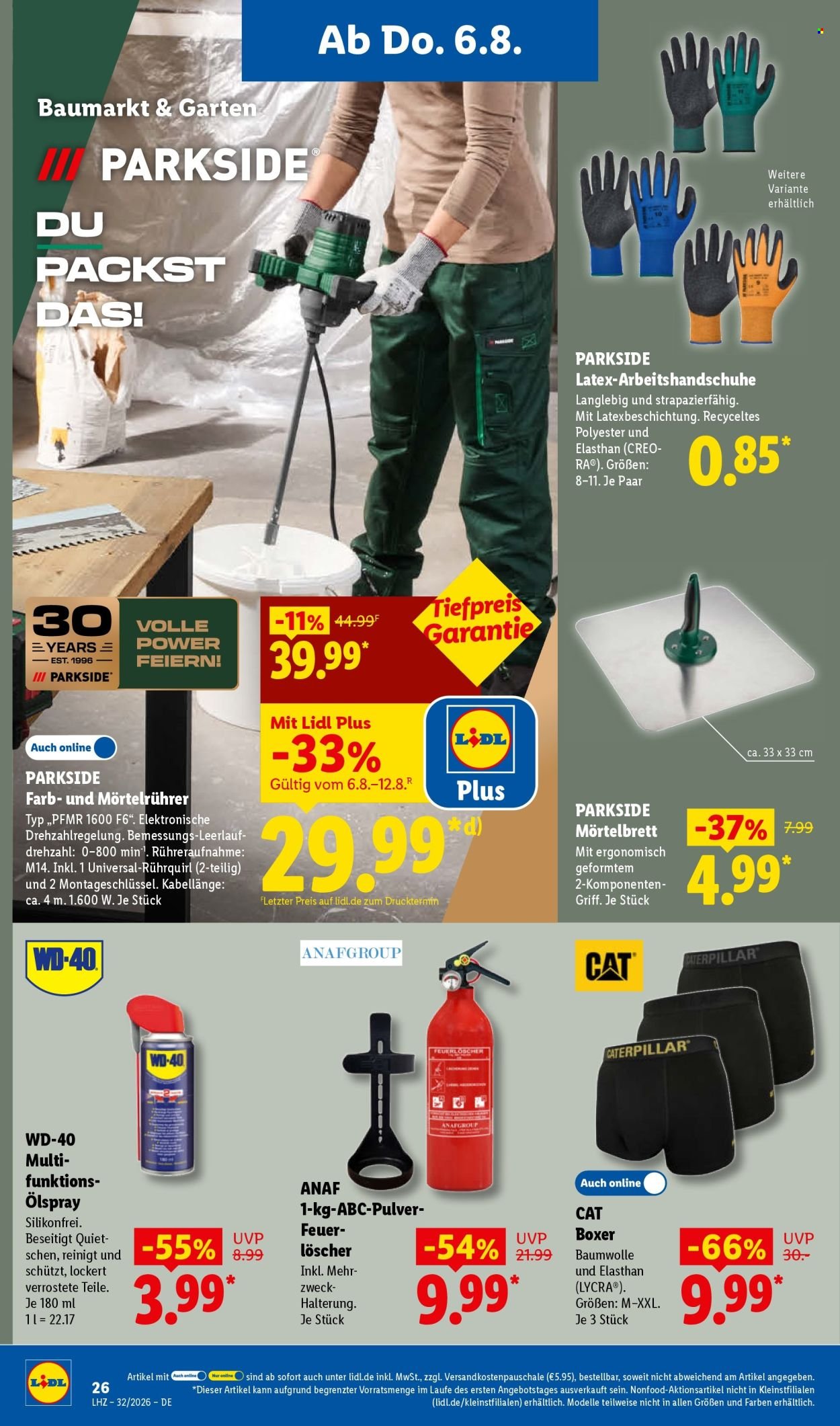 LIDL Prospekt - Ab Montag 3.08.2026