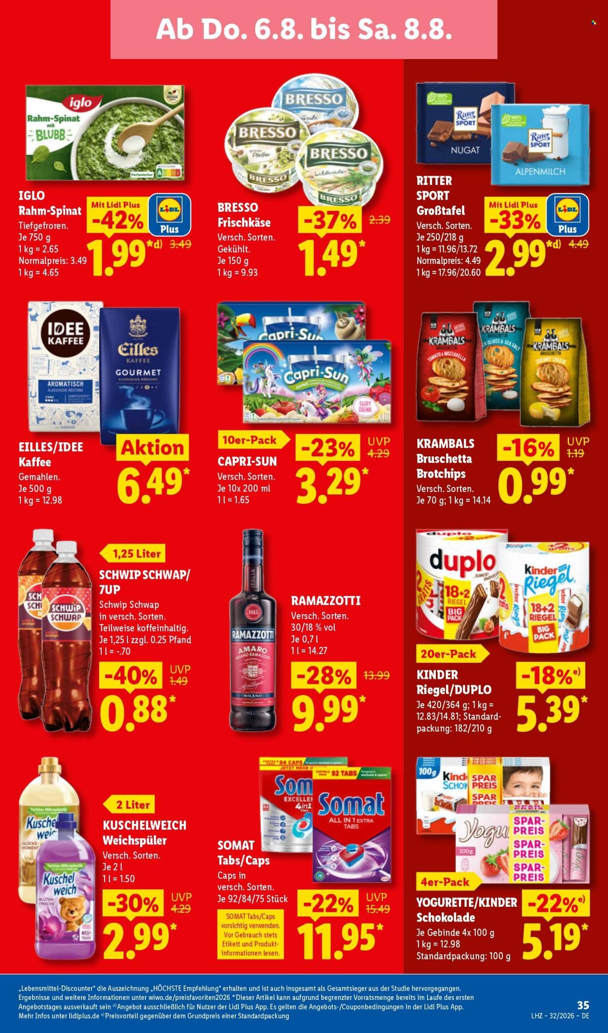 LIDL Prospekt - Ab Montag 3.08.2026