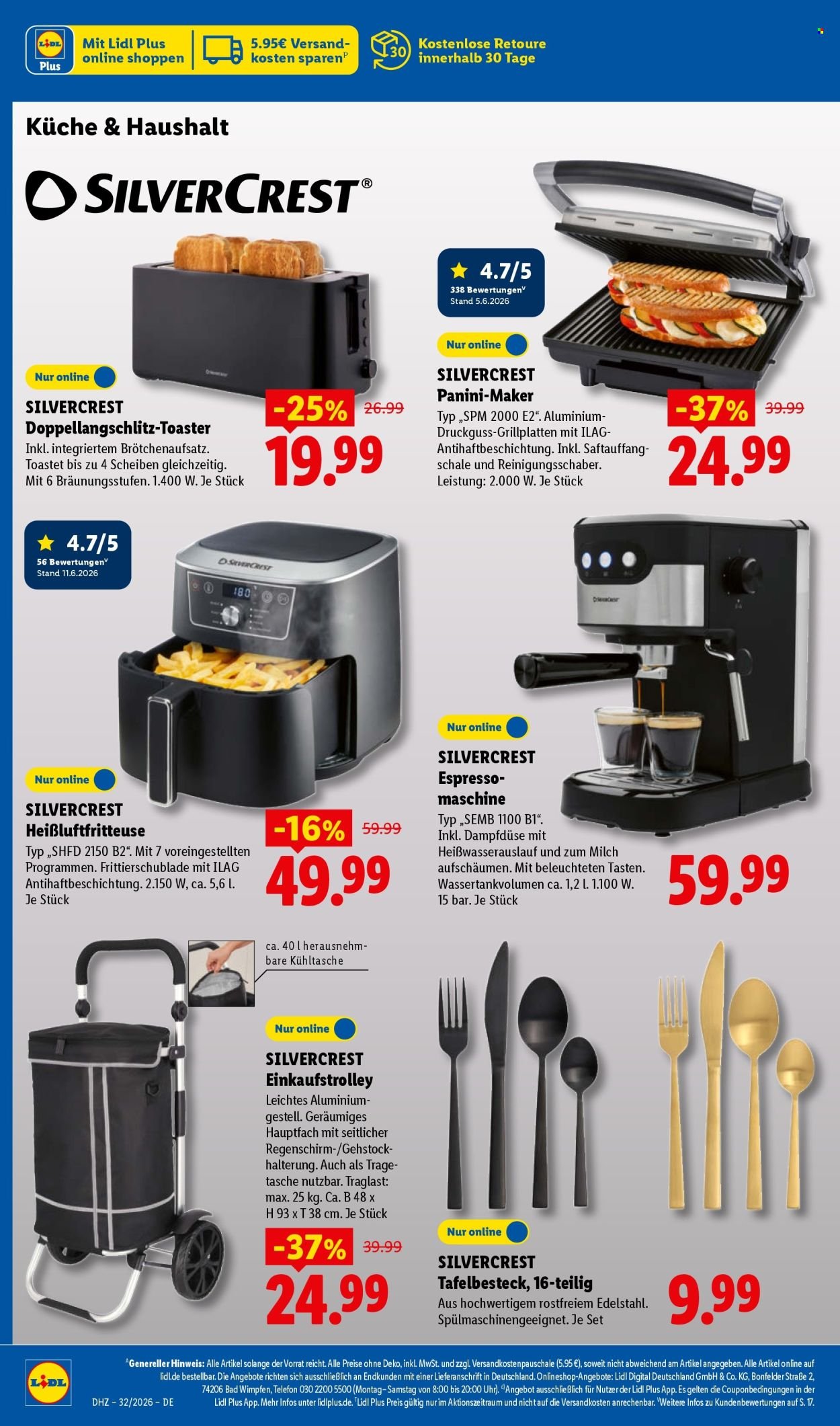 LIDL Prospekt - Ab Montag 3.08.2026