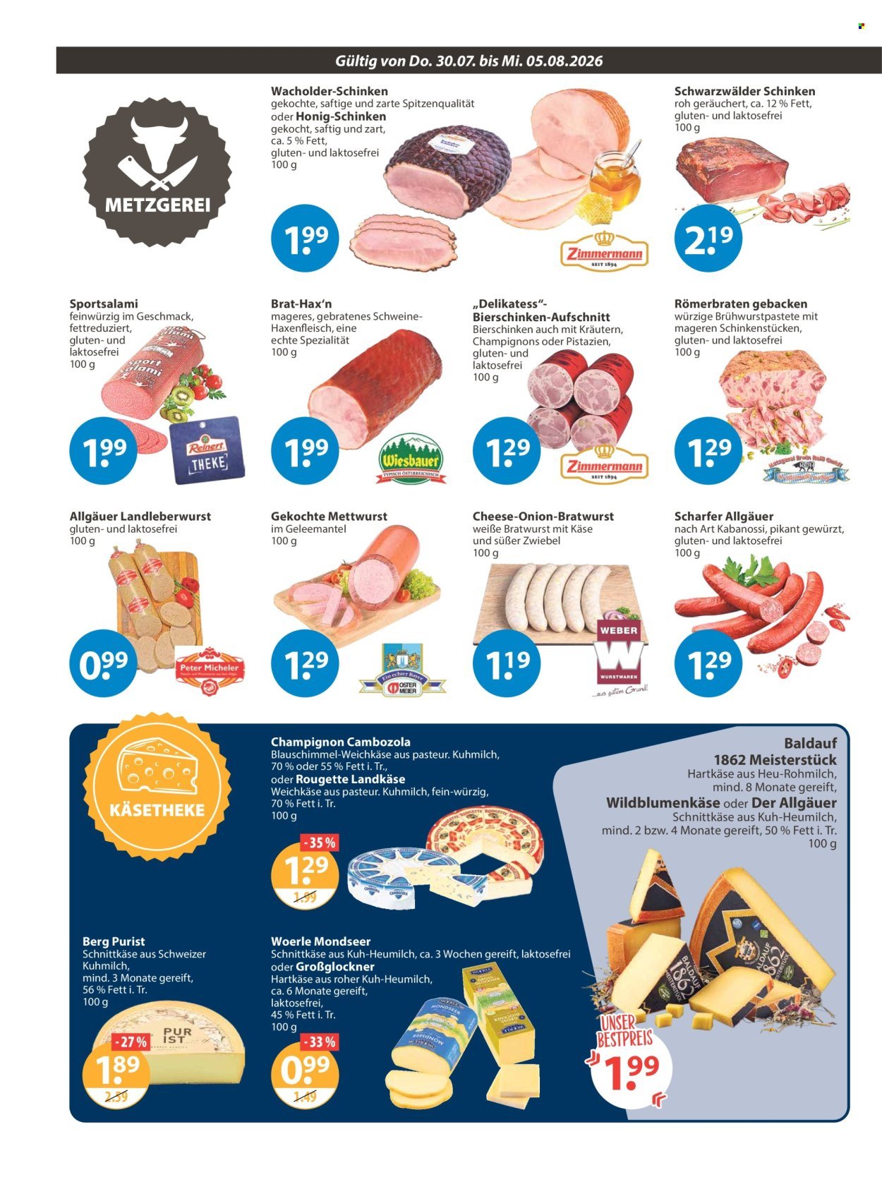 V-MARKT Prospekt - Ab Donnerstag 30.07.2026