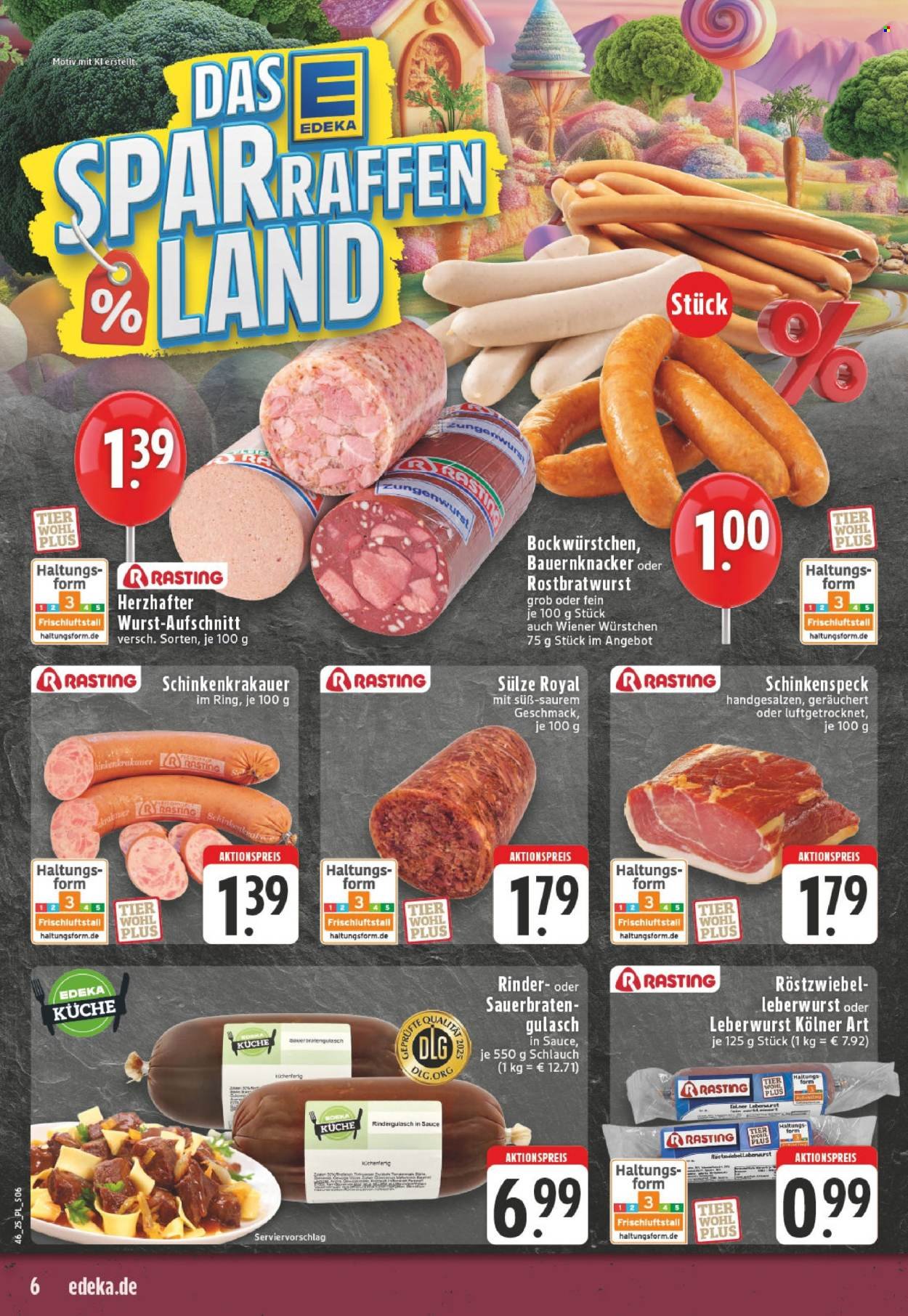EDEKA Prospekt - Ab Montag 10.11.2025