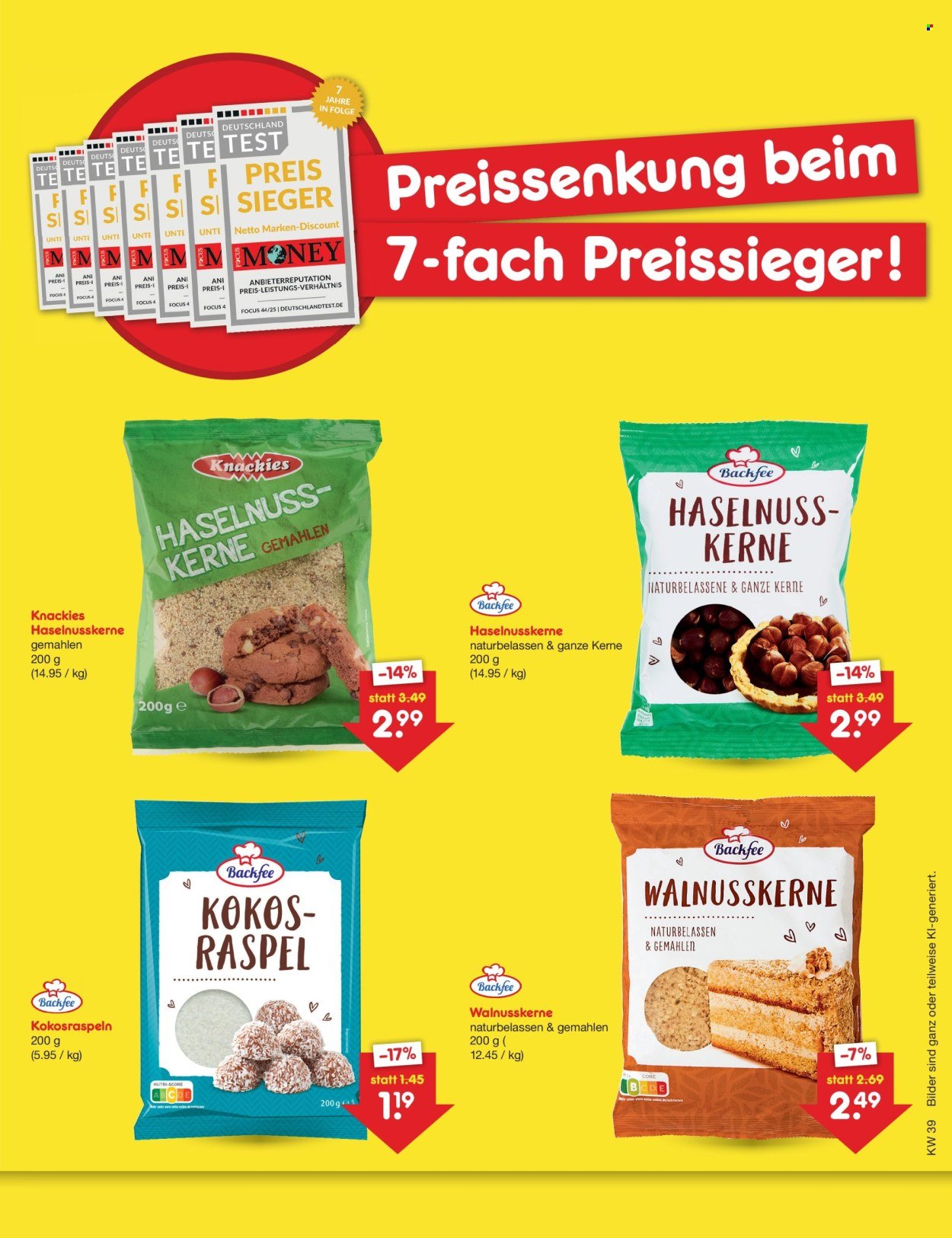 NETTO MARKEN-DISCOUNT Angebote - Preissenkung auf Dauer