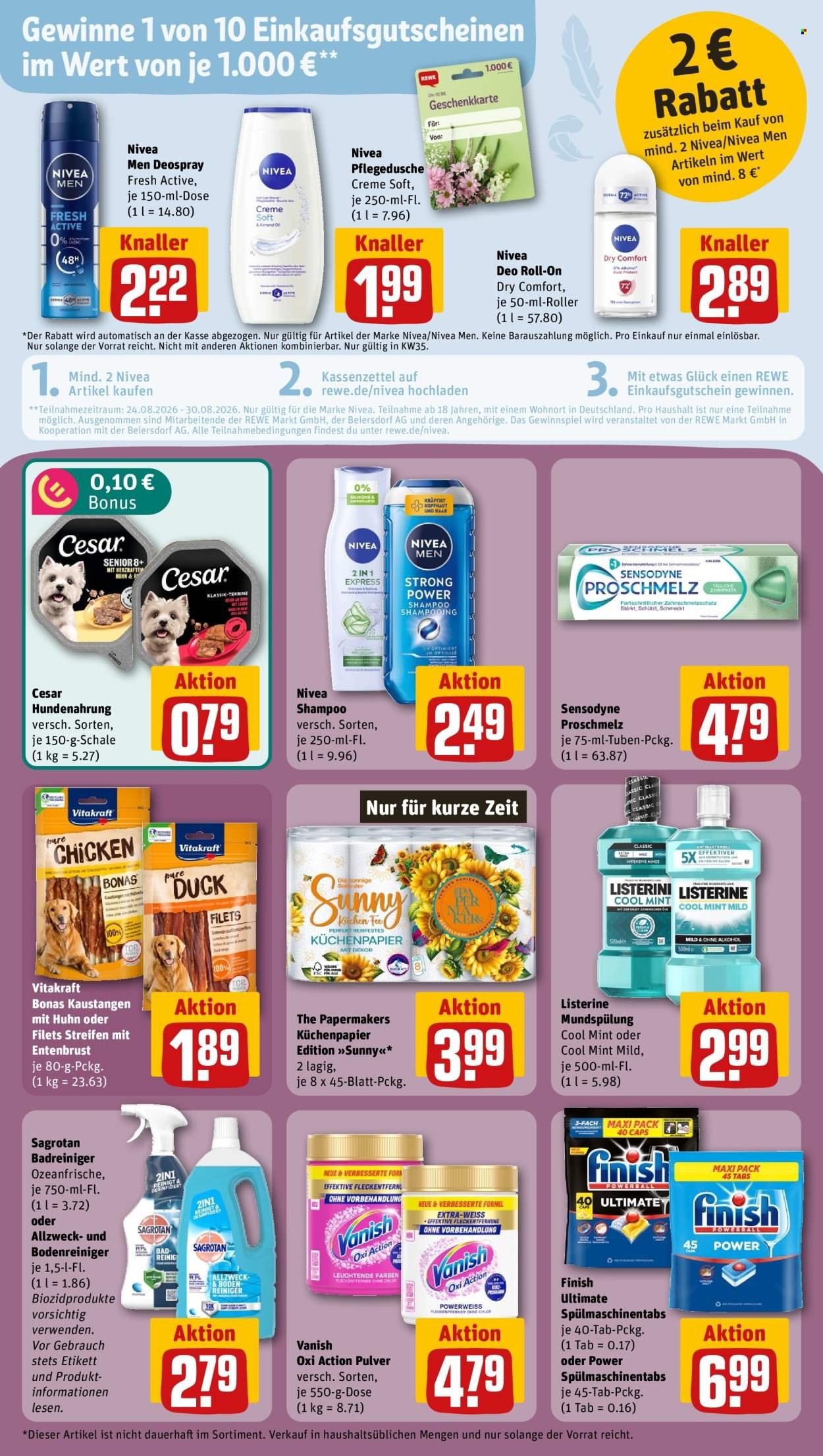 REWE Prospekt - Ab Montag 24.08.2026