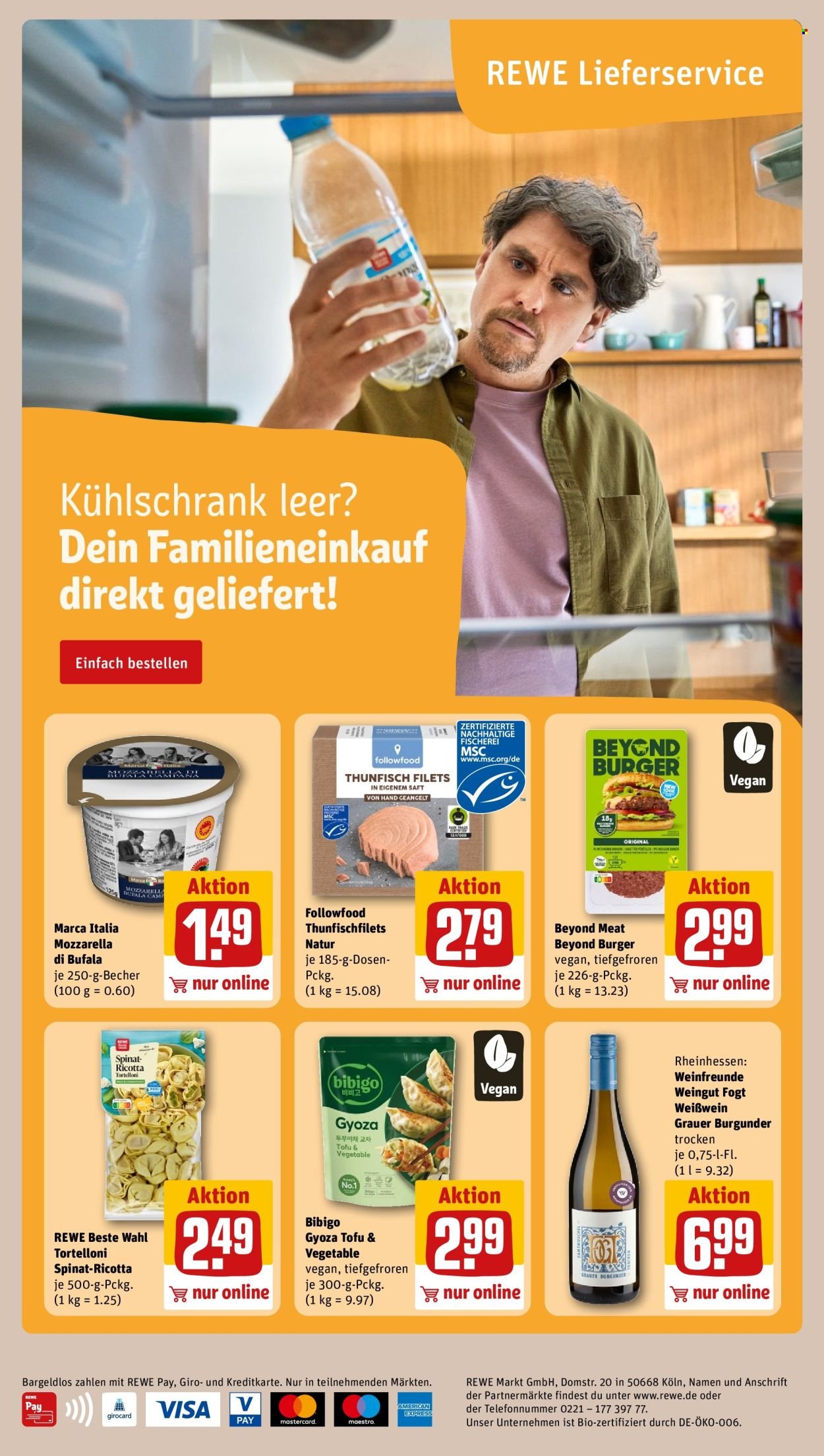 REWE Prospekt - Ab Montag 24.08.2026