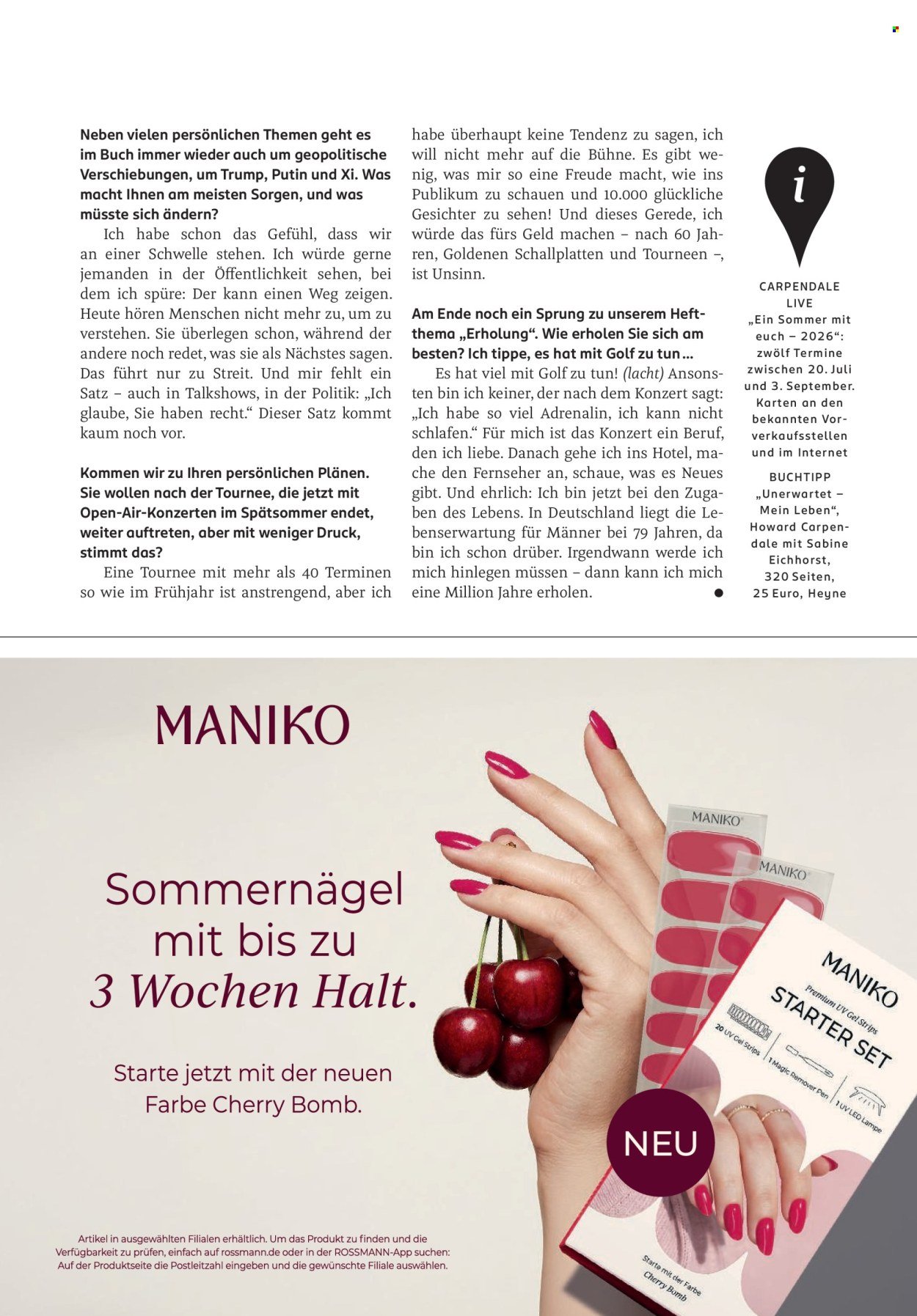 ROSSMANN Prospekt - Centaur