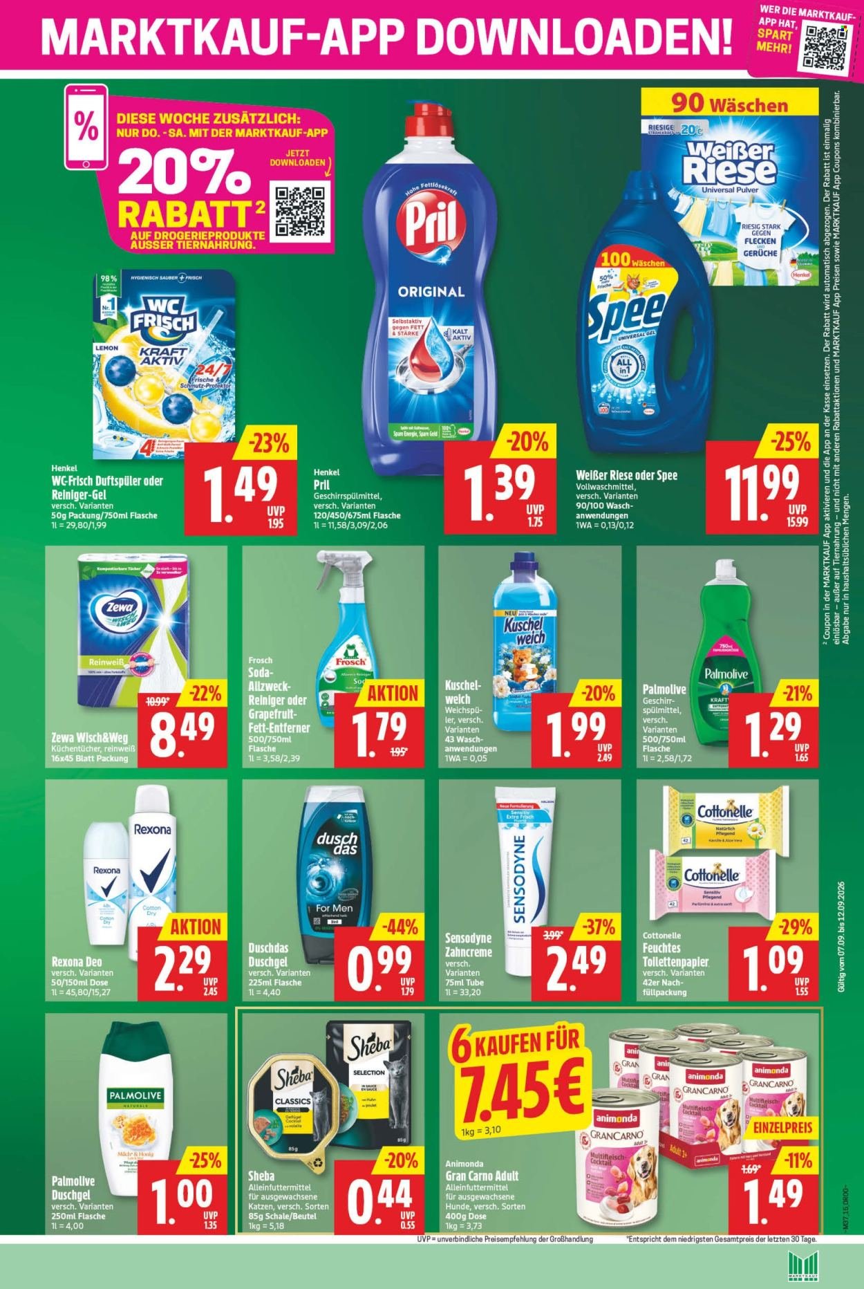 MARKTKAUF Prospekt - Ab Montag 7.09.2026