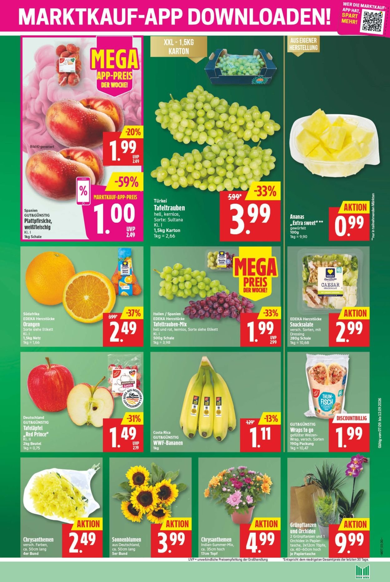 MARKTKAUF Prospekt - Ab Montag 7.09.2026