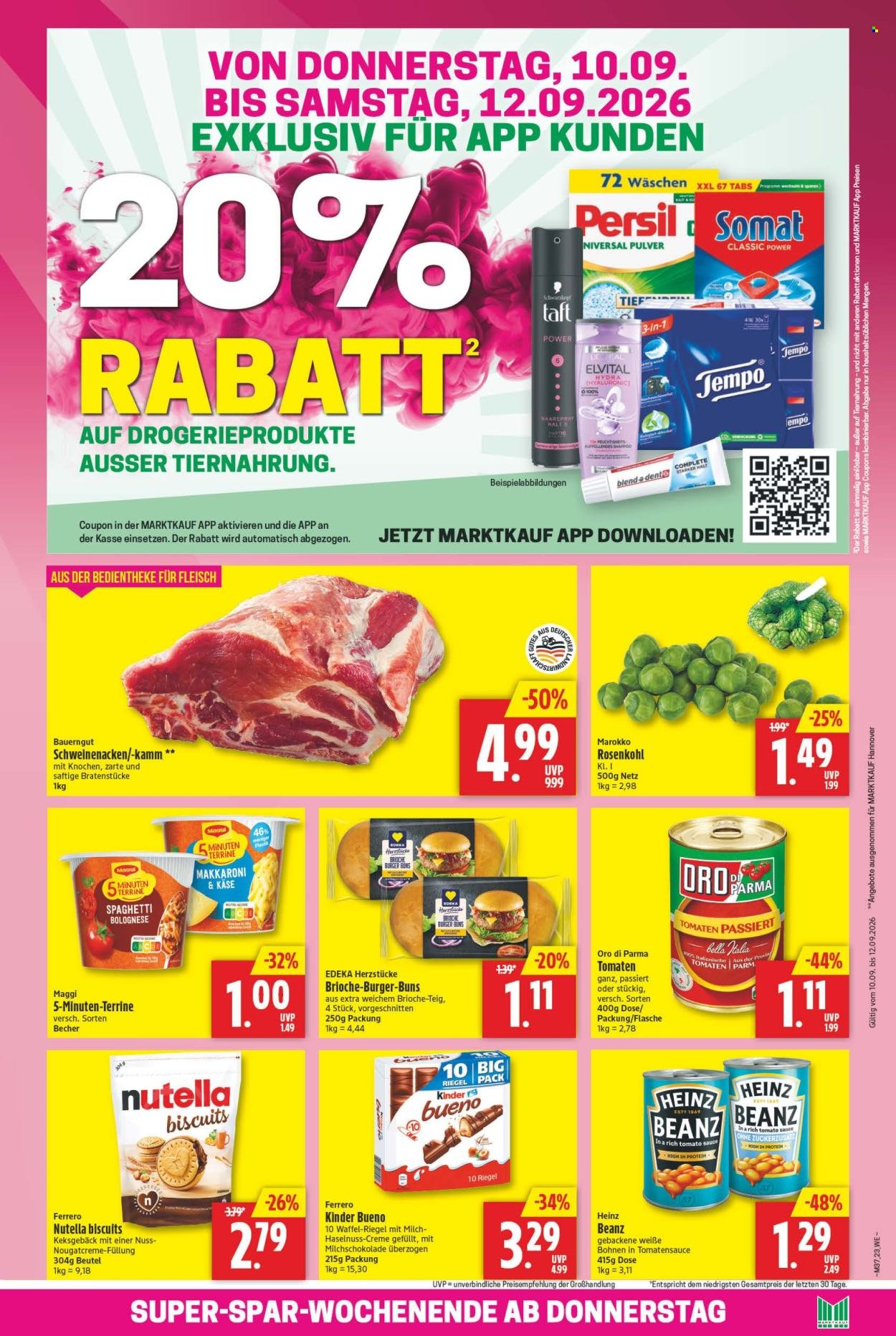 MARKTKAUF Prospekt - Ab Montag 7.09.2026