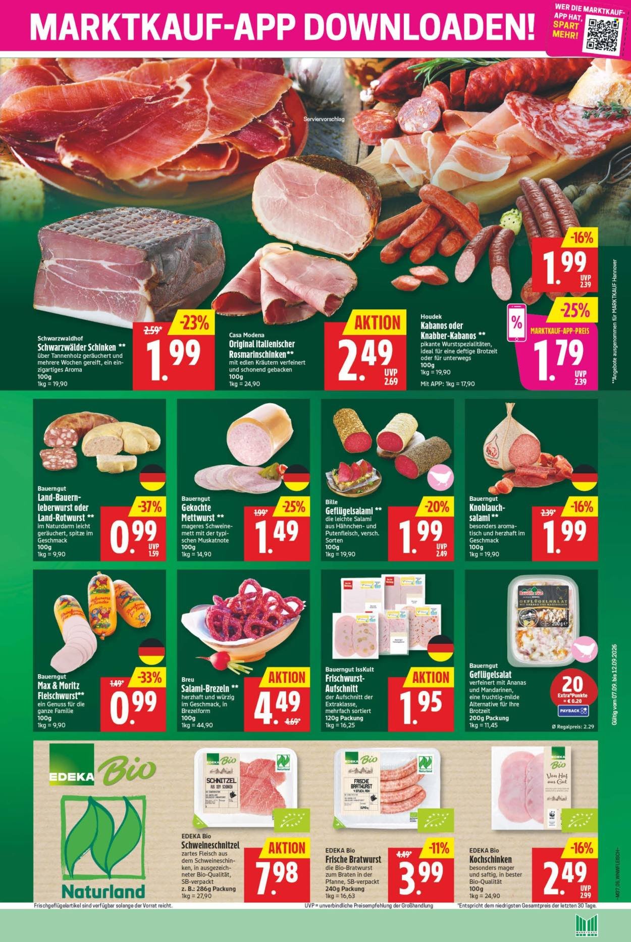 MARKTKAUF Prospekt - Ab Montag 7.09.2026