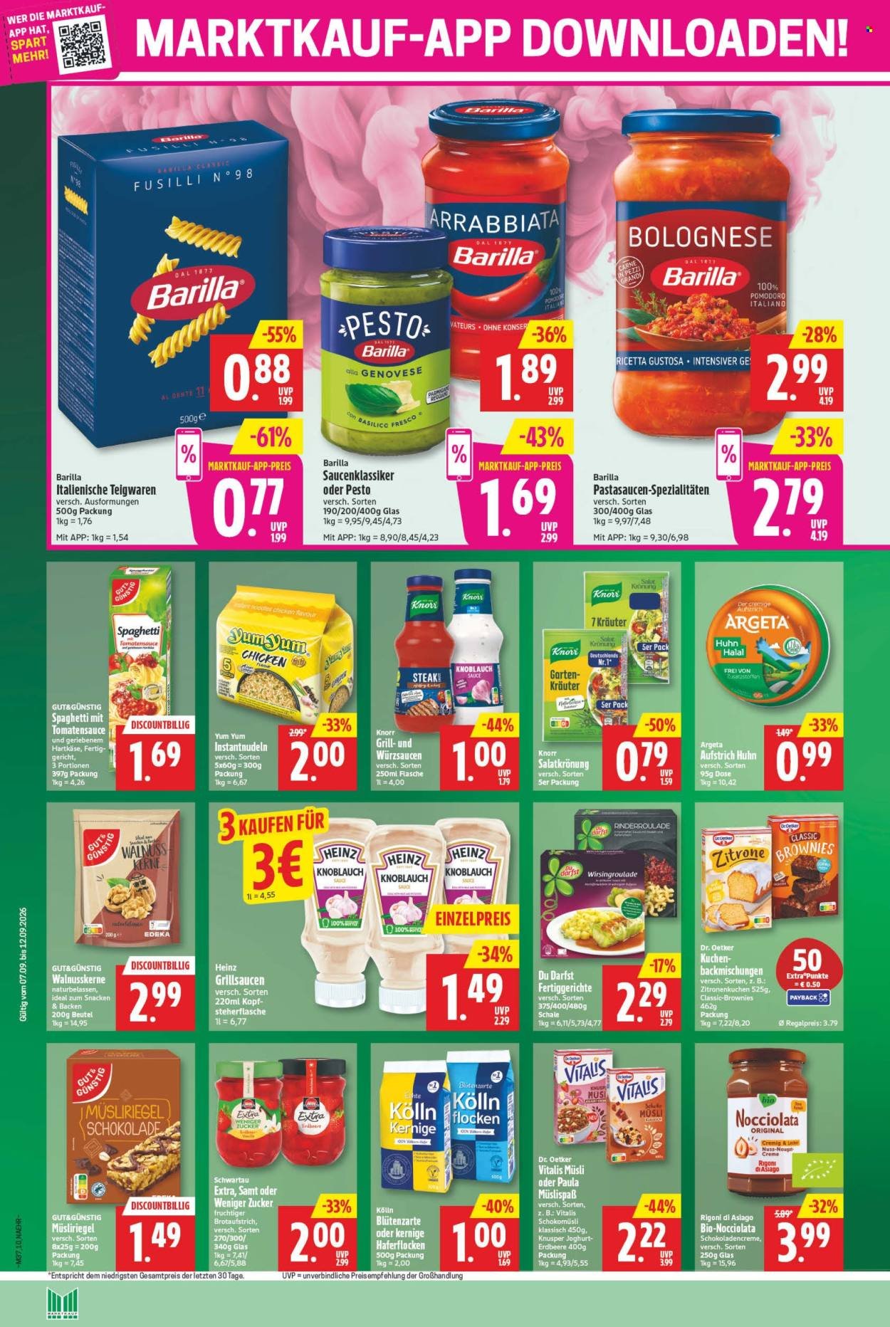 MARKTKAUF Prospekt - Ab Montag 7.09.2026