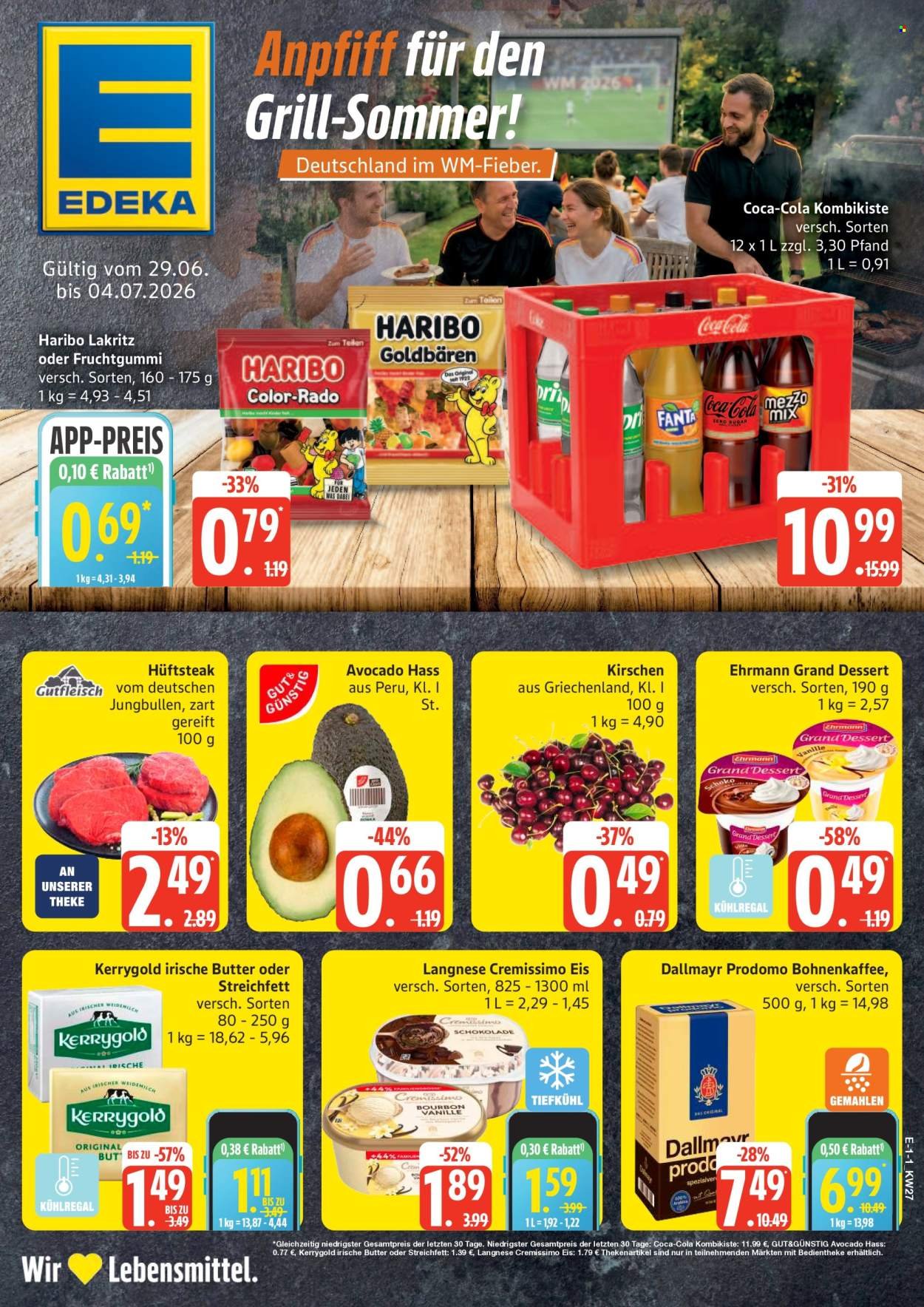 EDEKA Prospekt - Ab Montag 29.06.2026