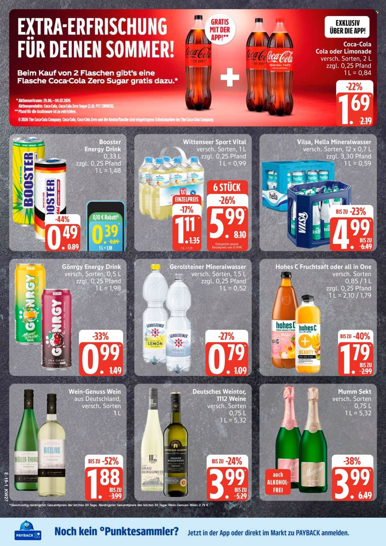 EDEKA Prospekt - Ab Montag 29.06.2026