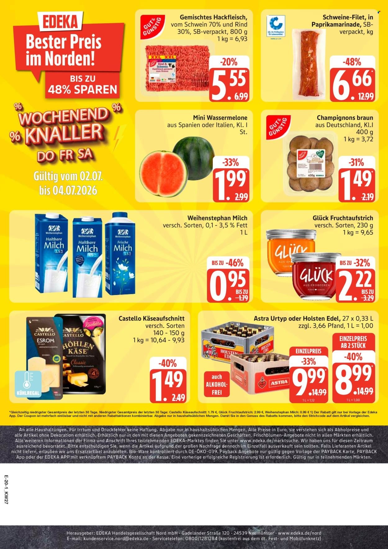 EDEKA Prospekt - Ab Montag 29.06.2026