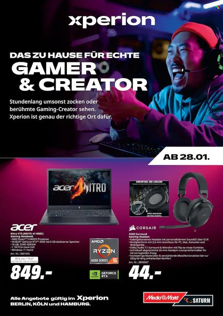 SATURN Prospekt - Ab Mittwoch 28.01.2026 (2026-01-28 - 2026-02-03)