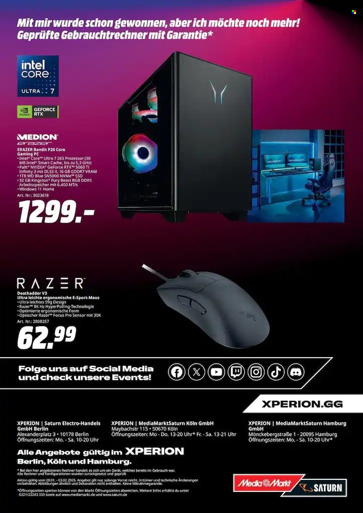 SATURN Prospekt - Ab Mittwoch 28.01.2026 (2026-01-28 - 2026-02-03)