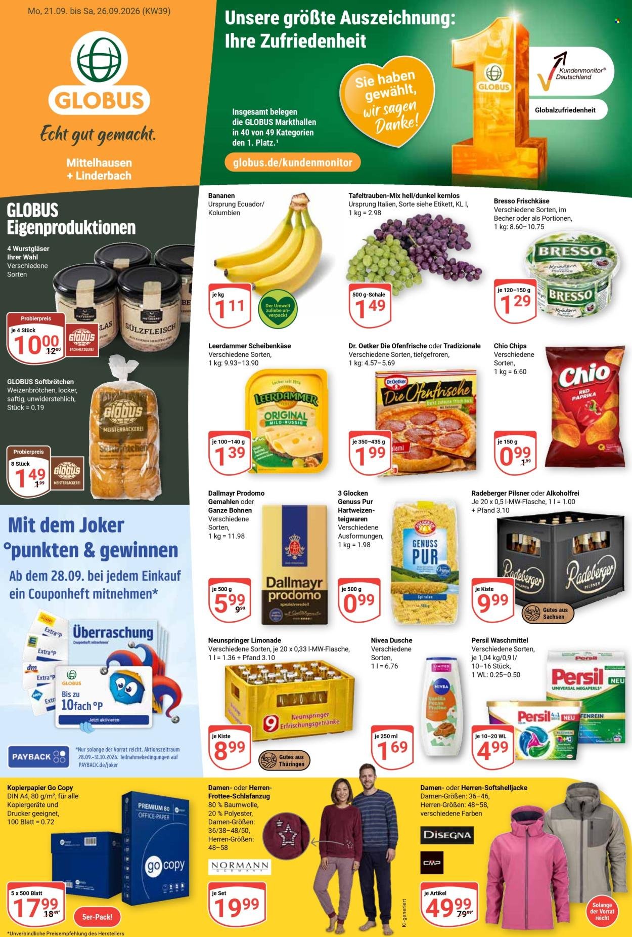 GLOBUS Prospekt - Ab Montag 21.09.2026