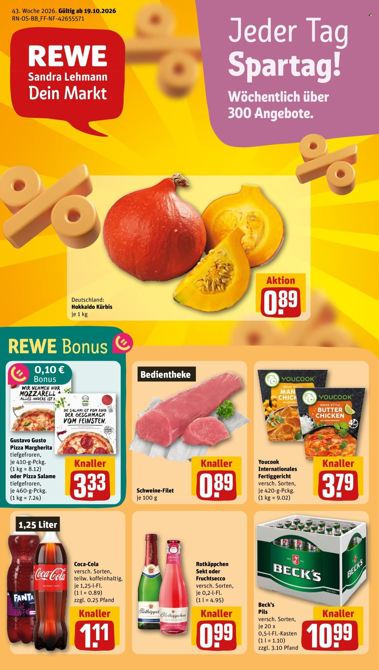 REWE Prospekt - Ab Montag 19.10.2026