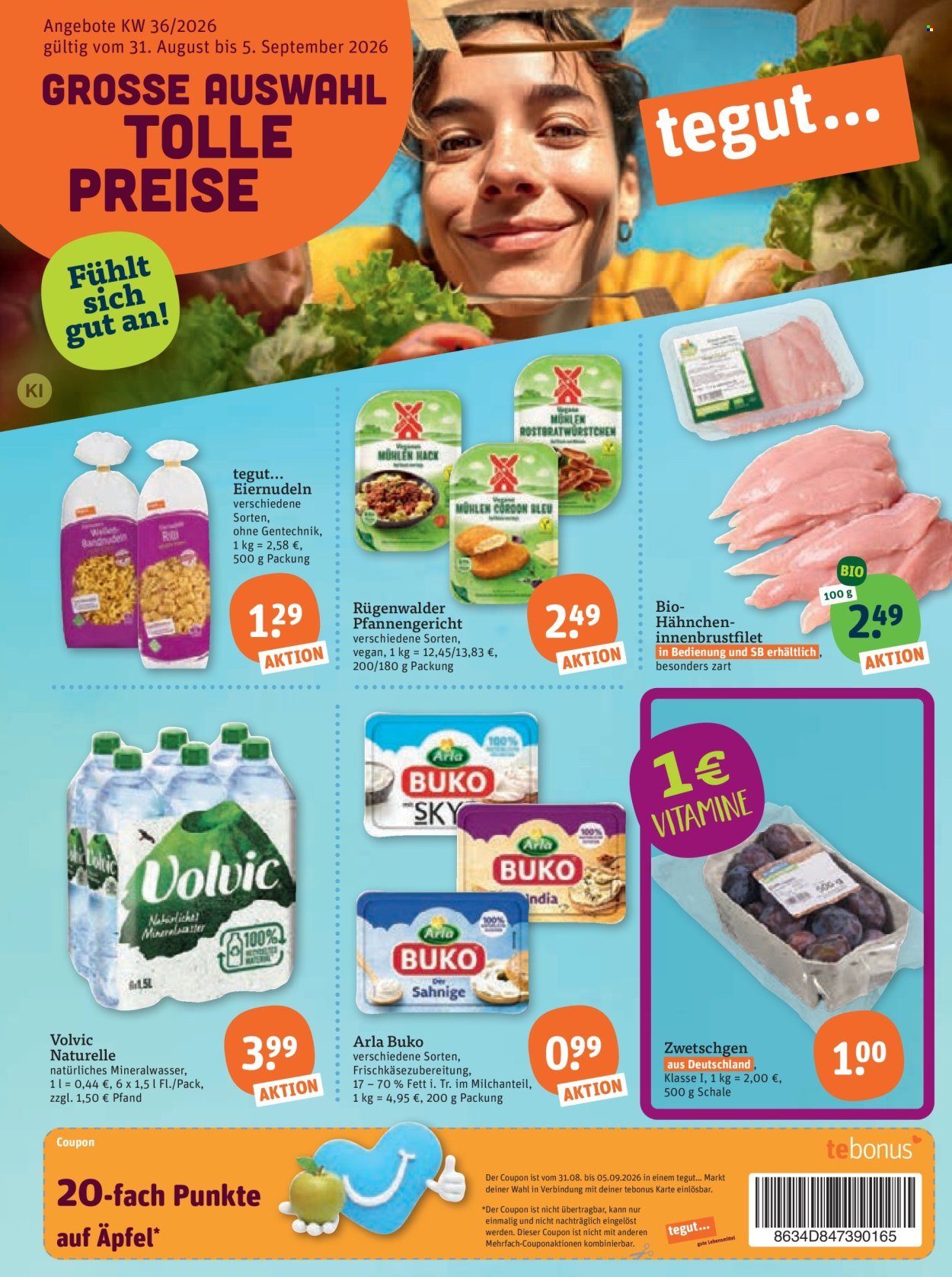 TEGUT... Prospekt - Ab Montag 31.08.2026