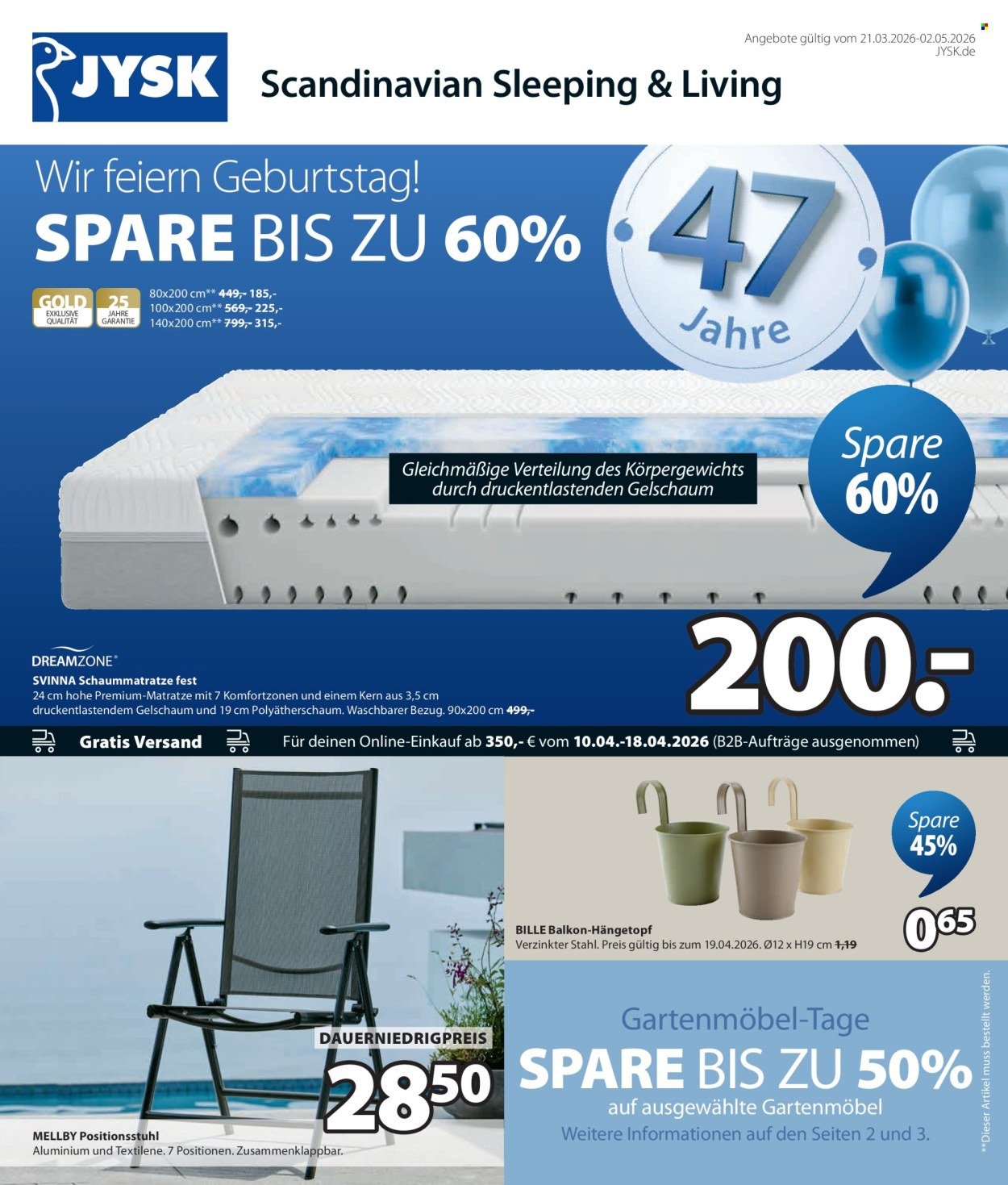 JYSK Prospekt - Großartige Angebote