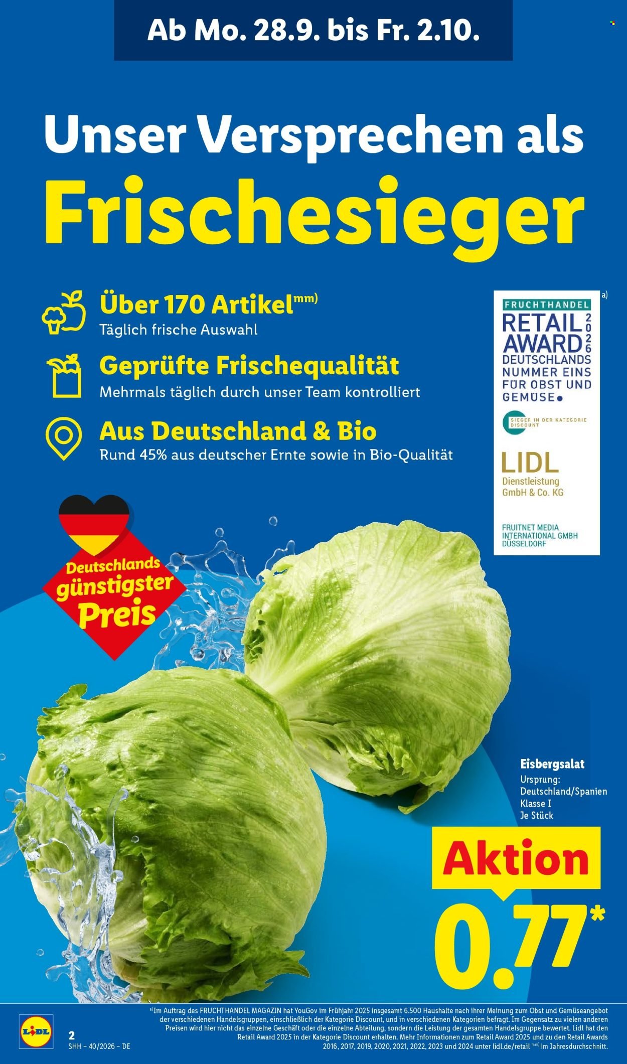 LIDL Prospekt - Ab Montag 28.09.2026