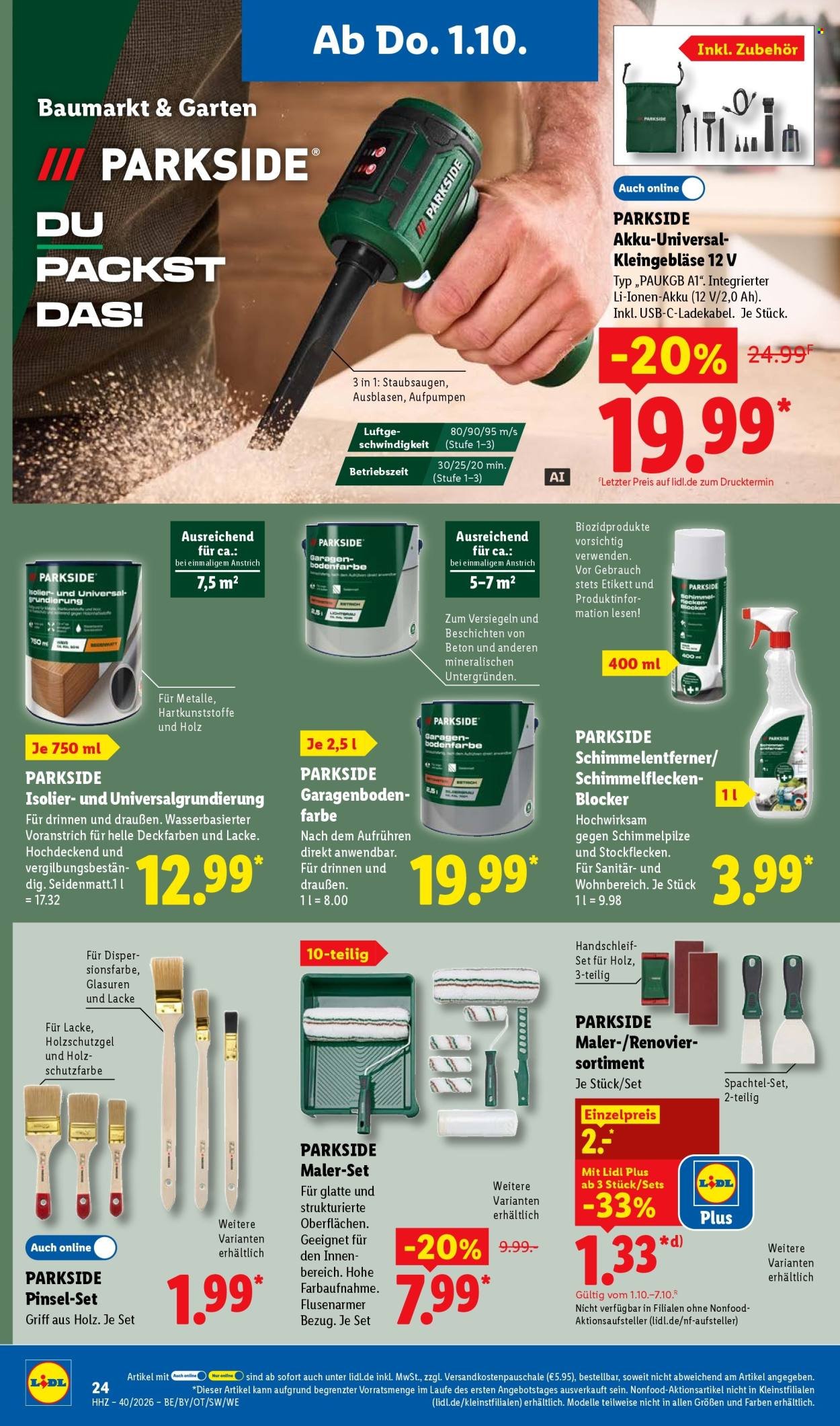 LIDL Prospekt - Ab Montag 28.09.2026