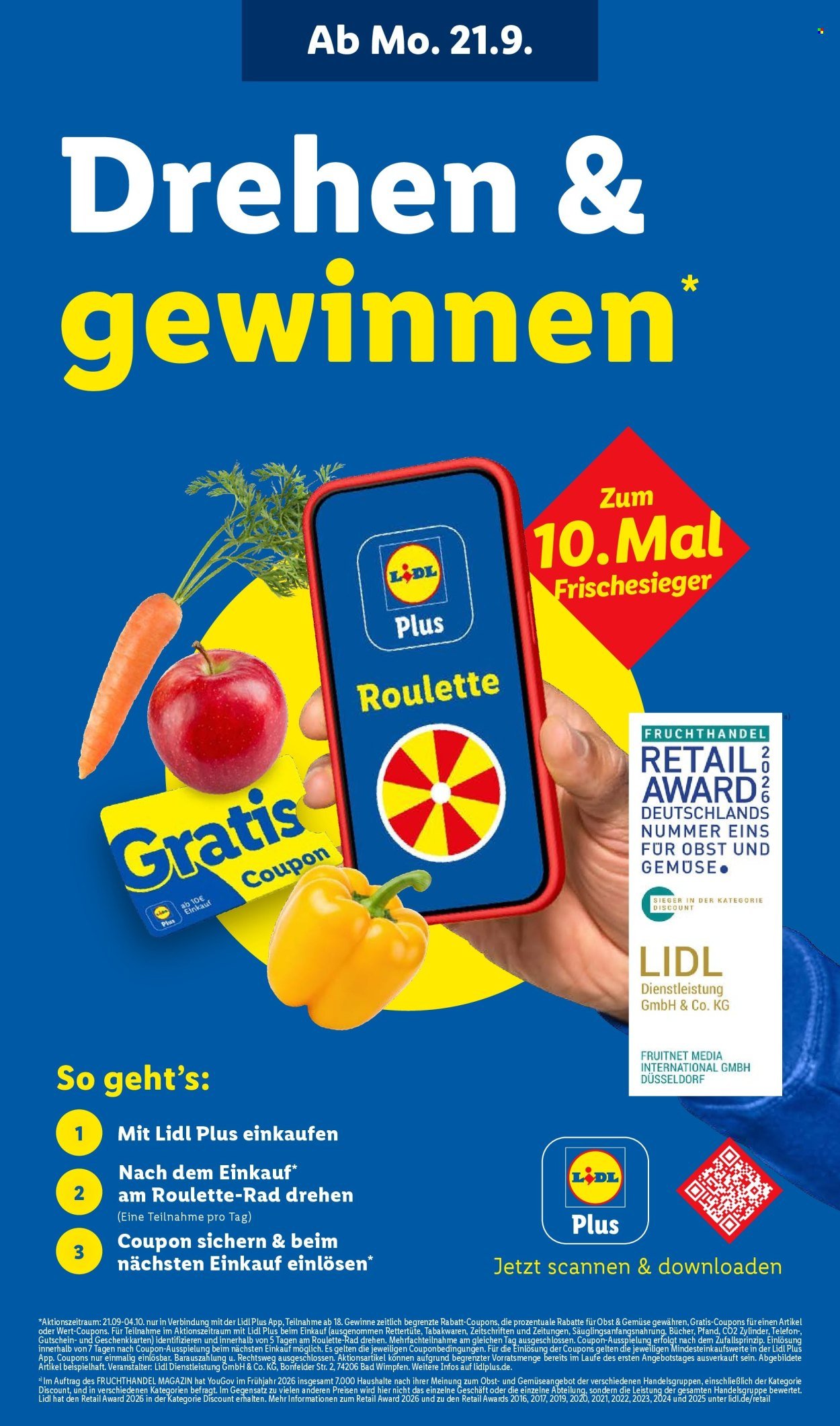 LIDL Prospekt - Ab Montag 28.09.2026