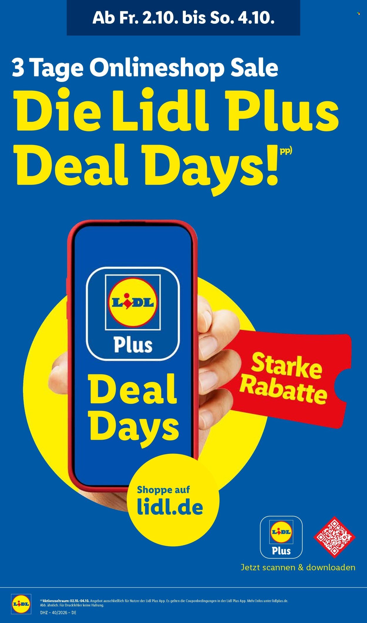 LIDL Prospekt - Ab Montag 28.09.2026