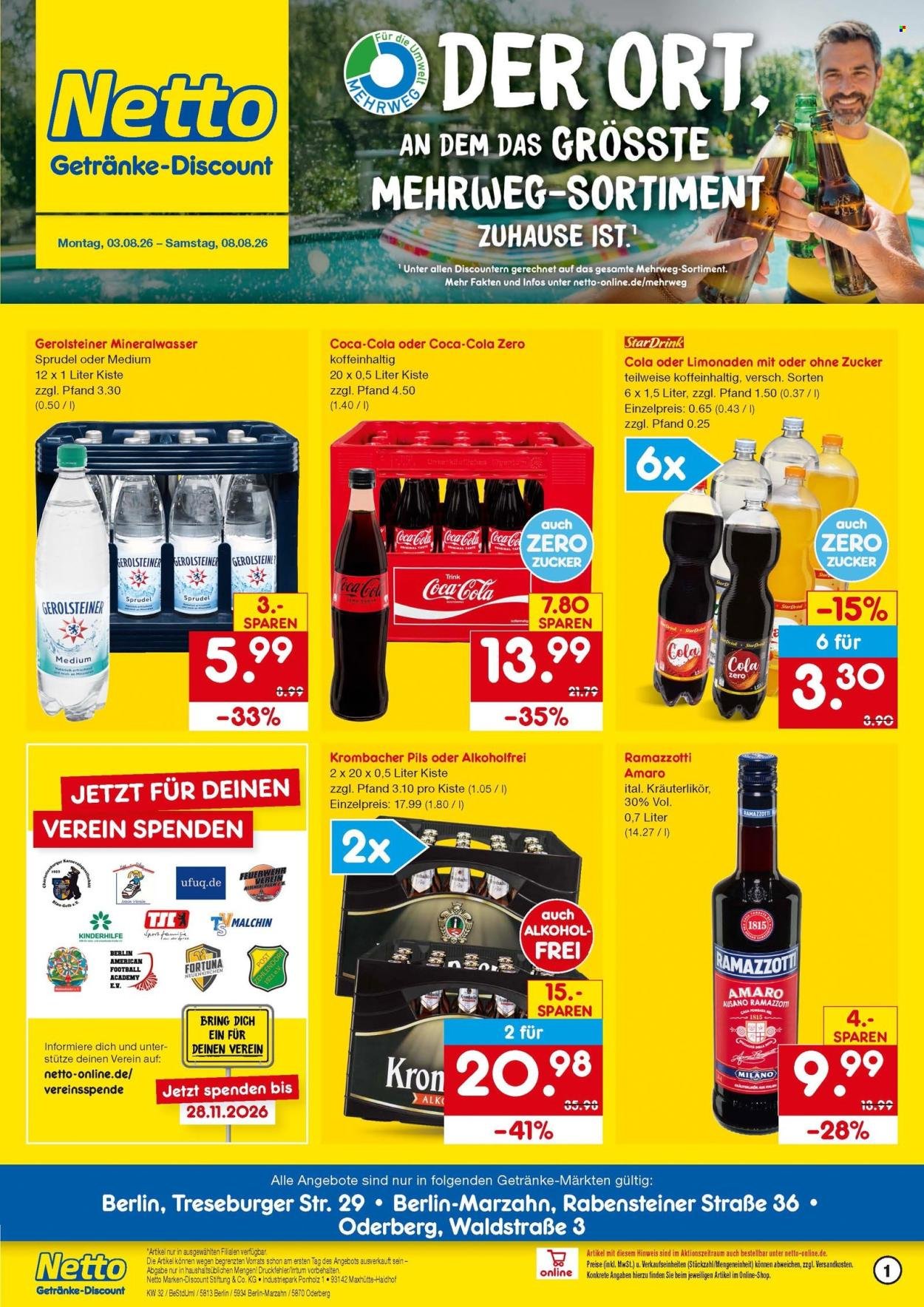 NETTO MARKEN-DISCOUNT Prospekt - Getränkemarkt in deiner Nähe