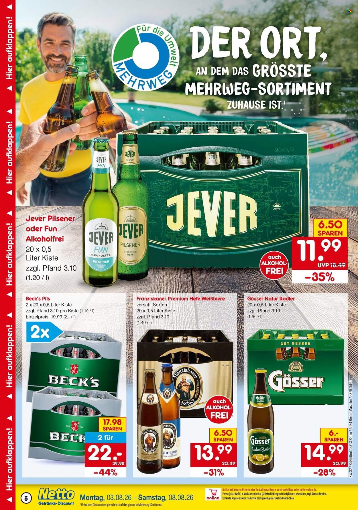 NETTO MARKEN-DISCOUNT Prospekt - Getränkemarkt in deiner Nähe