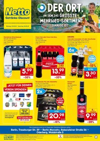 NETTO MARKEN-DISCOUNT Prospekt - Getränkemarkt in deiner Nähe
