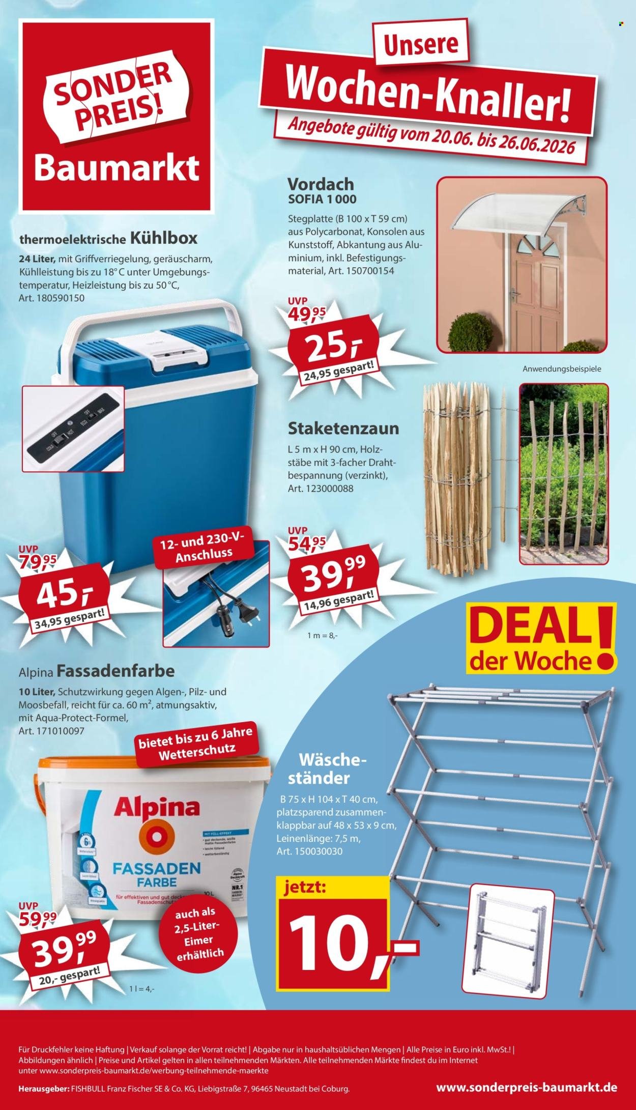 SONDERPREIS-BAUMARKT Prospekt - Ab Samstag 20.06.2026