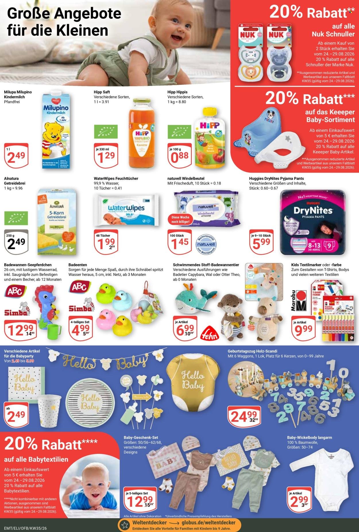 GLOBUS Prospekt - Ab Montag 24.08.2026