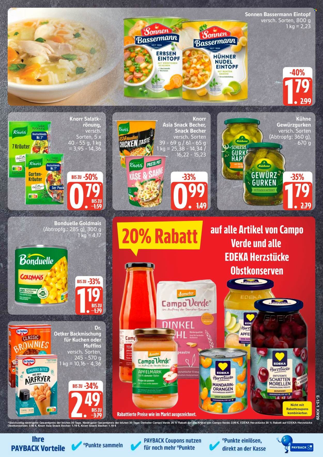 EDEKA Prospekt - Ab Montag 13.07.2026