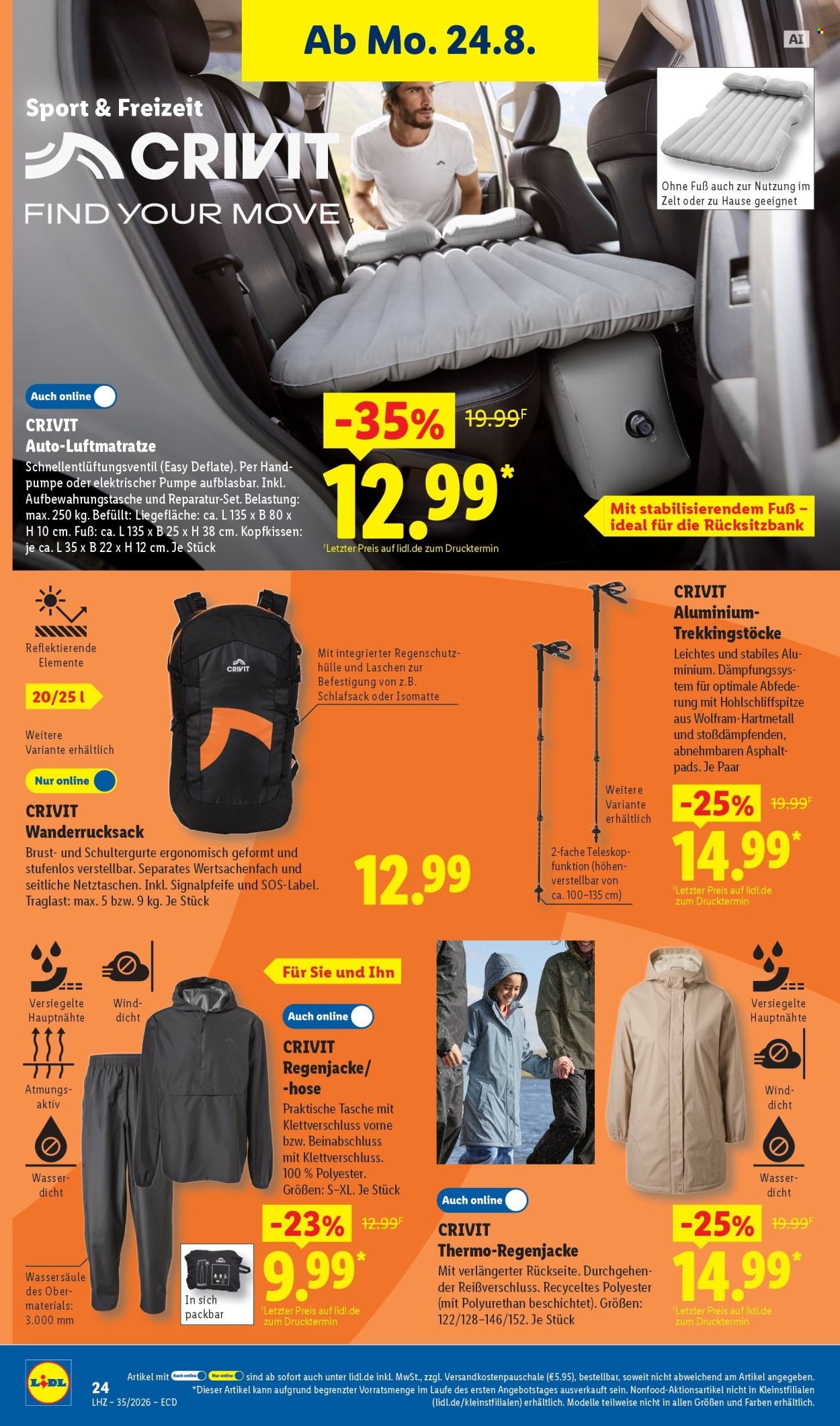 LIDL Prospekt - Ab Montag 24.08.2026
